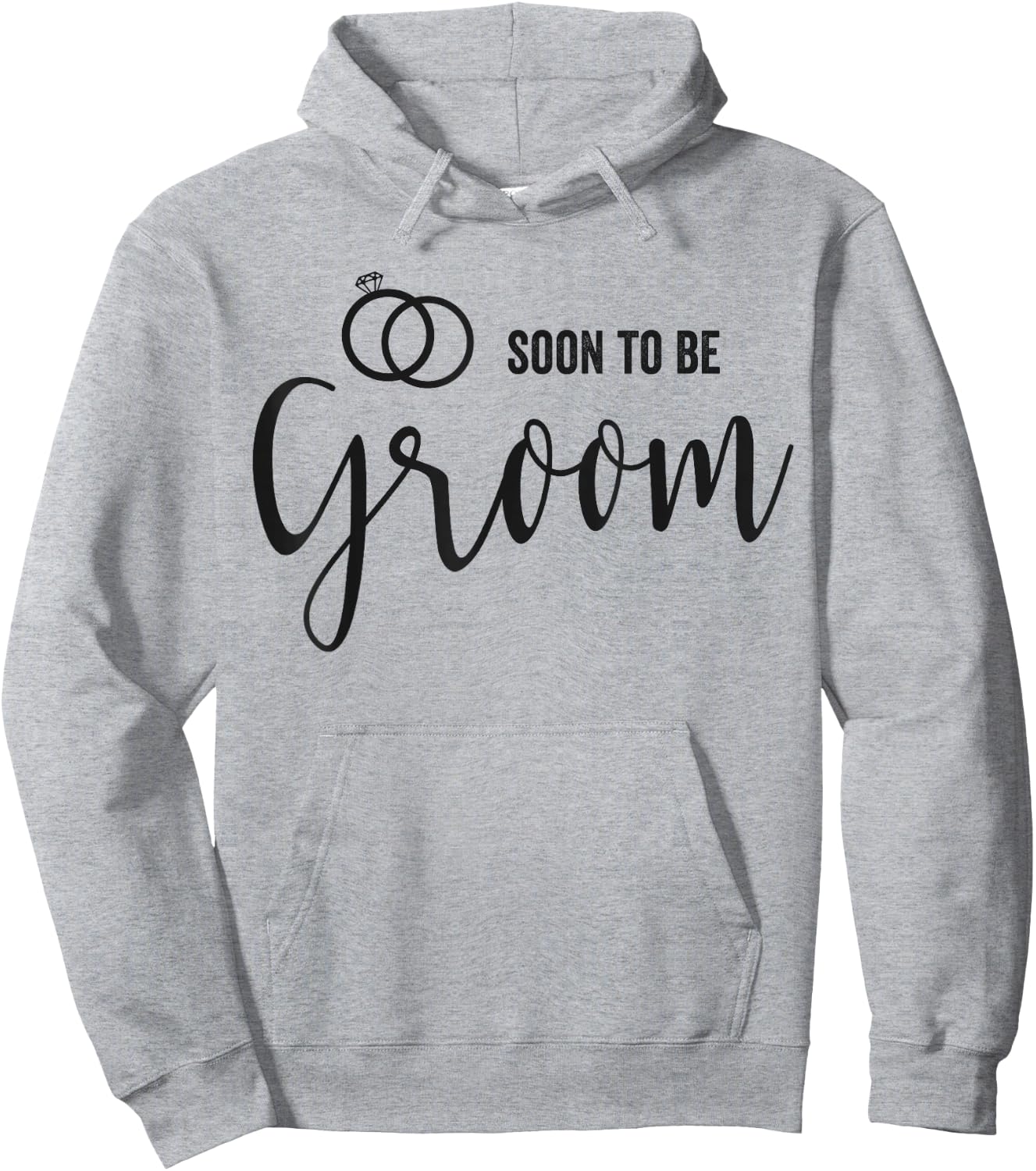 Soon to be Groom to be Wedding Engagement Hoodie - Hoodie | Ash
