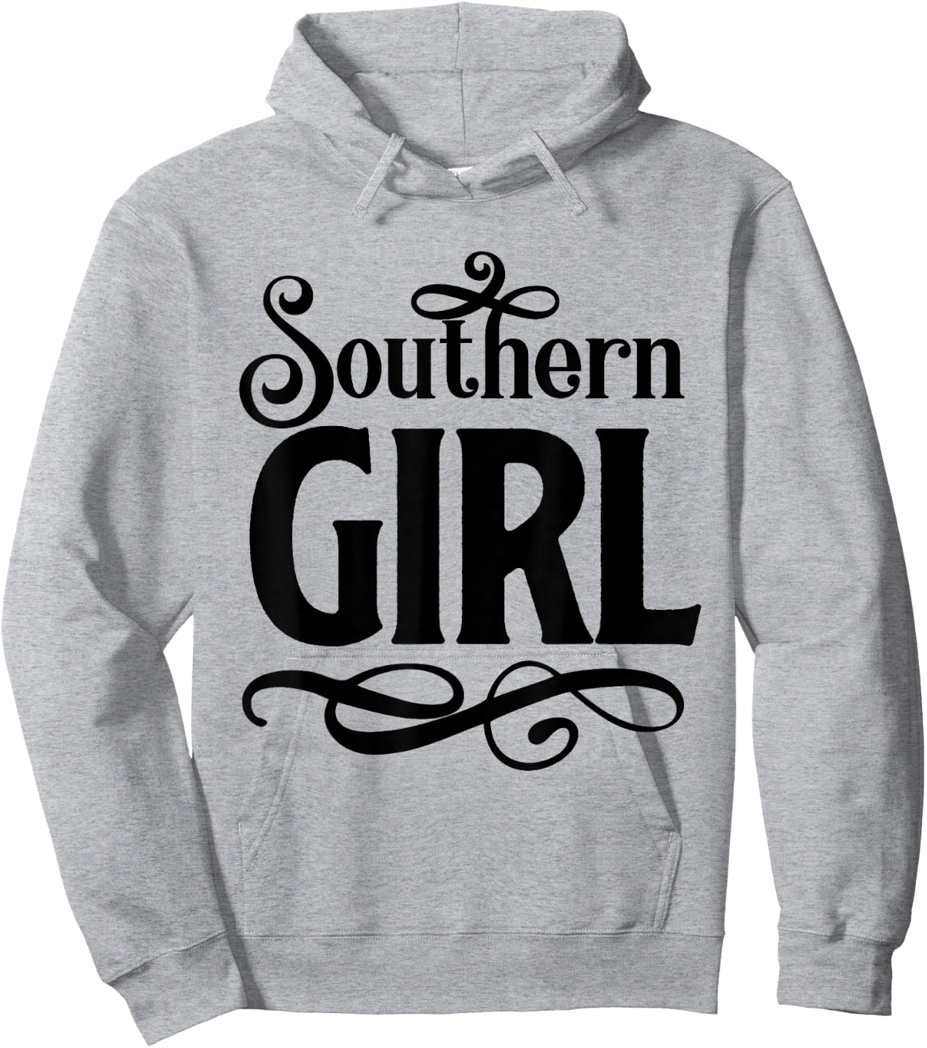 Sassy Southern Girls Attitude Cowboy Boots Redneck Ladies Hoodie - Hoodie | Ash