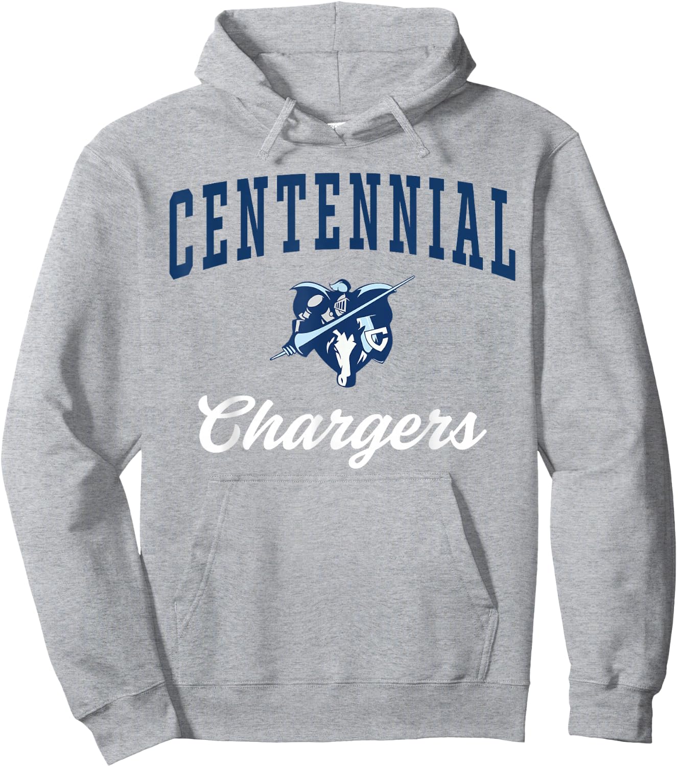 Centennial High School Chargers Hoodie - Hoodie | Ash