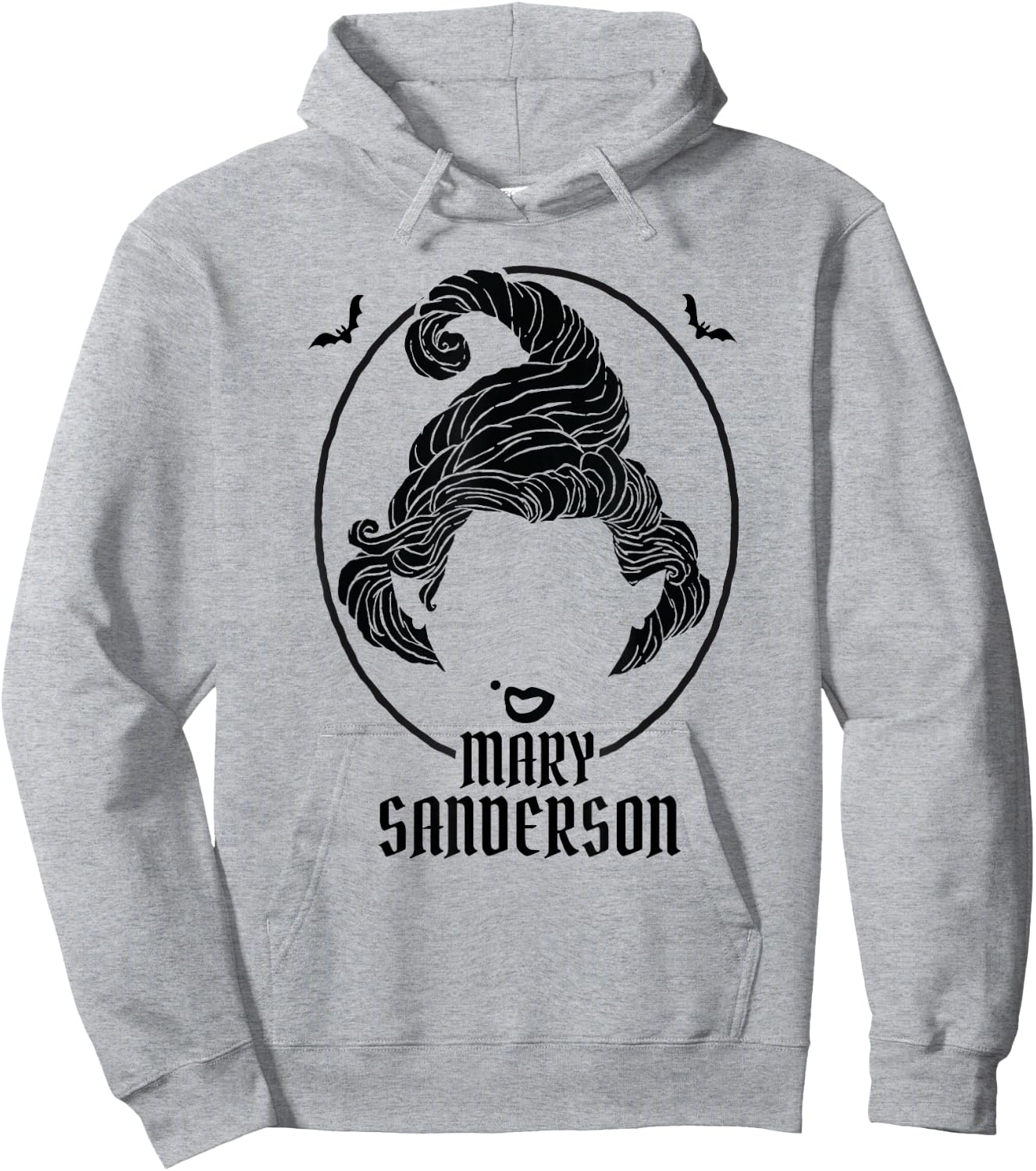 Disney Halloween Hocus Pocus Mary Sanderson Silhouette Hoodie - Hoodie | Ash