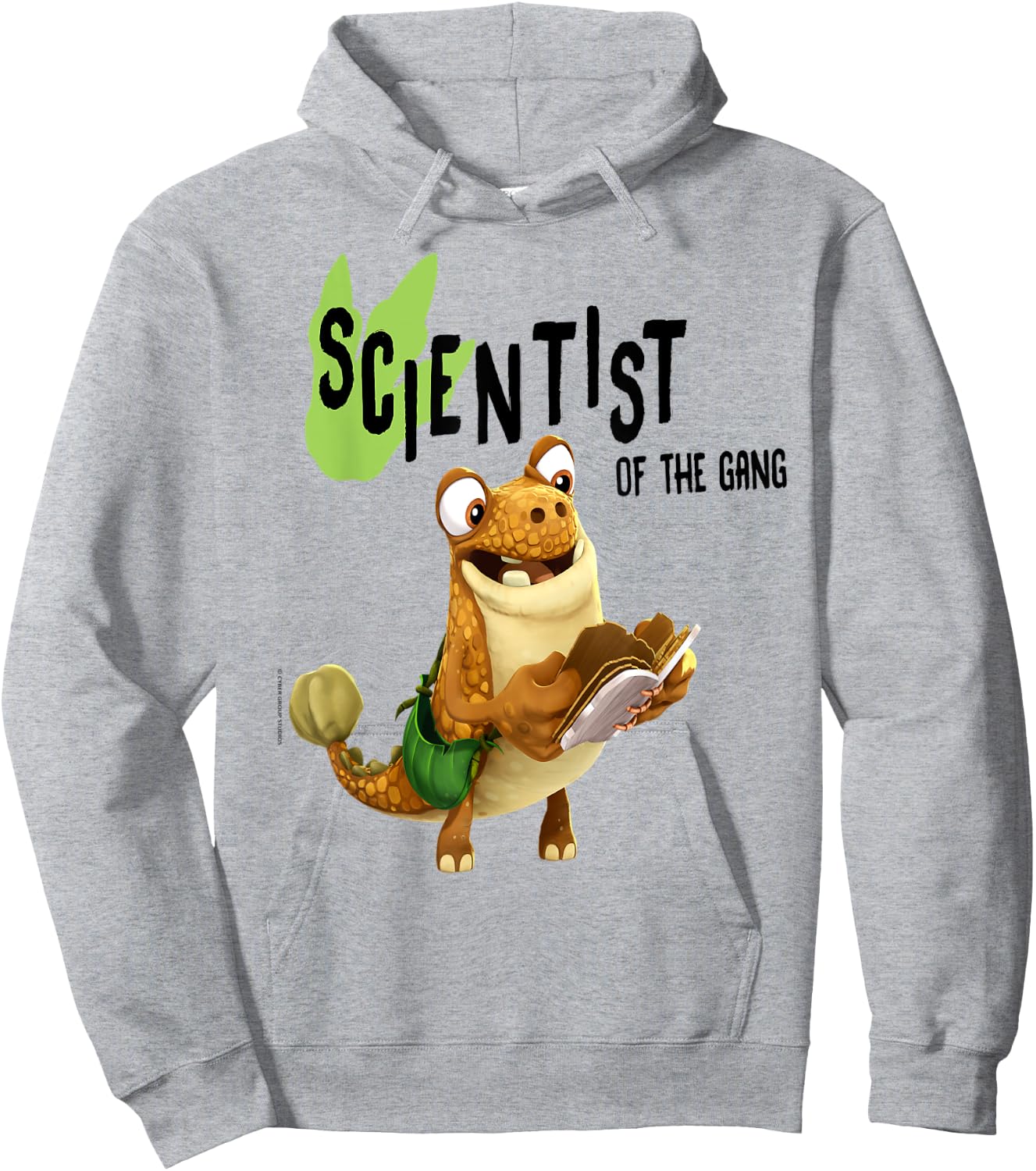 Gigantosaurus Mazu the Dinosaur "Scientist" Hoodie - Hoodie | Ash