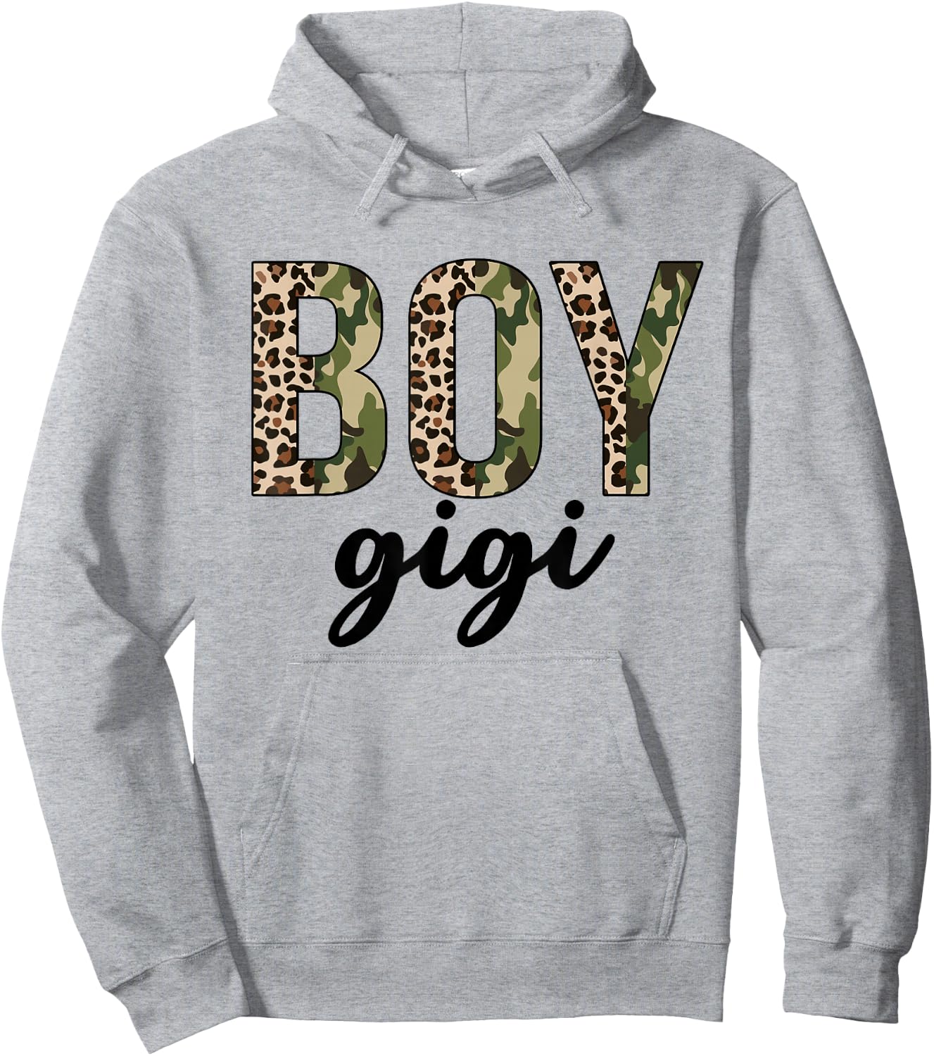 Boy Gigi Cute Gigi Of Boys Gigi Grandma Hoodie - Hoodie | Ash