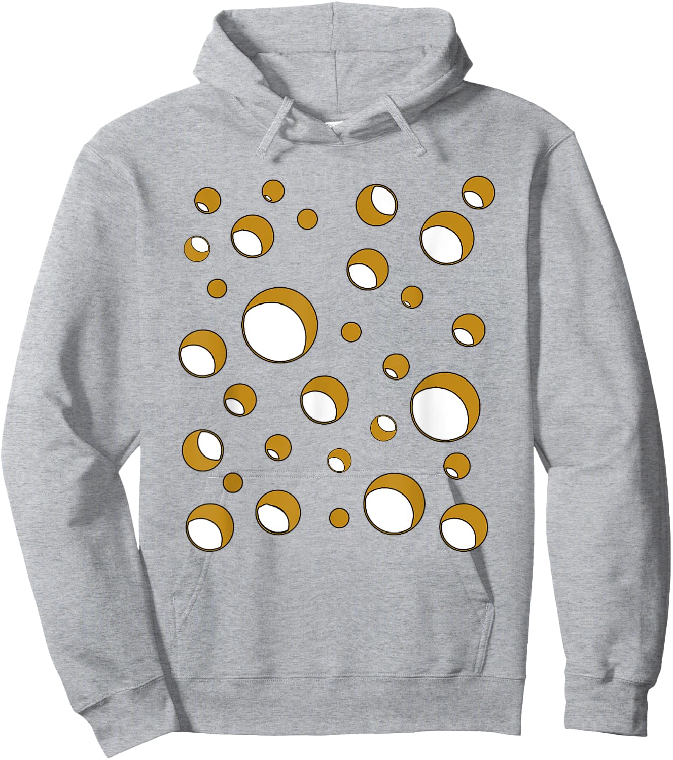 Cheese Costume Swiss Gouda Brie Cheddar Halloween Matching Hoodie - Hoodie | Ash