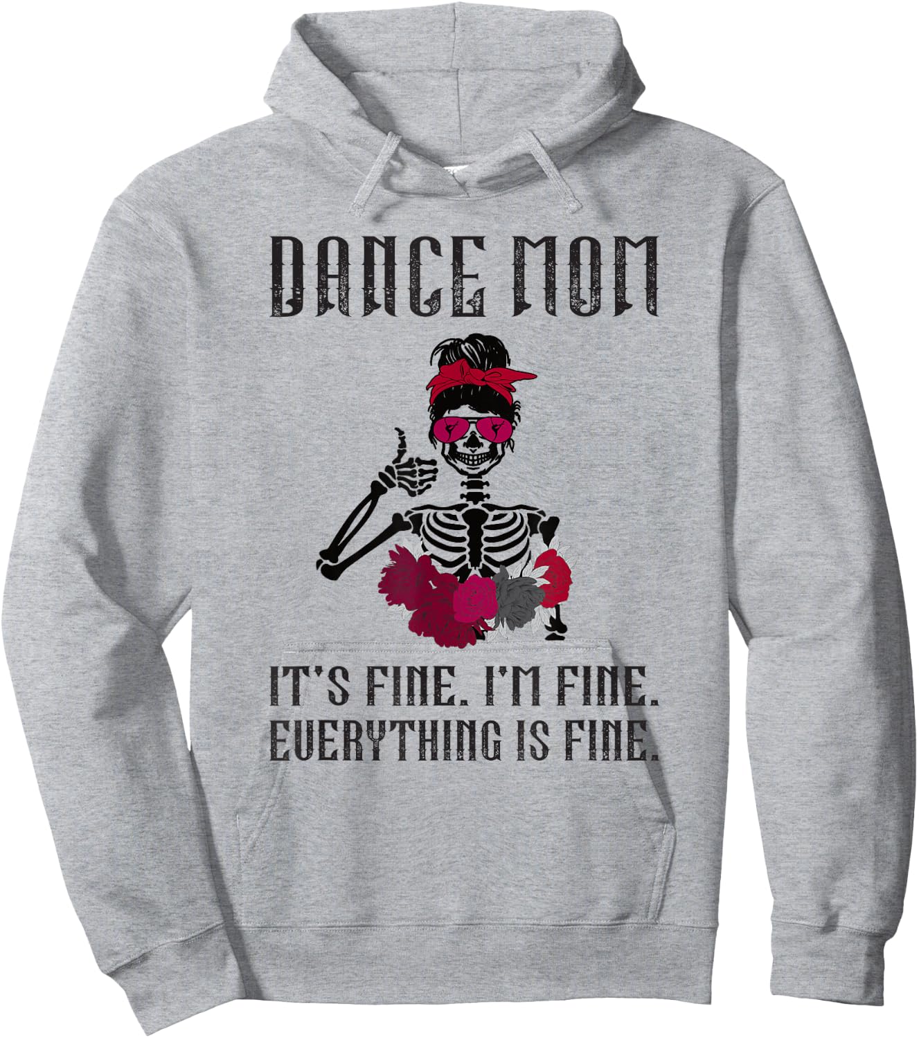 Funny Dance Mom Dancing Mother of A Dancer Mama Small Hoodie - Hoodie | Ash