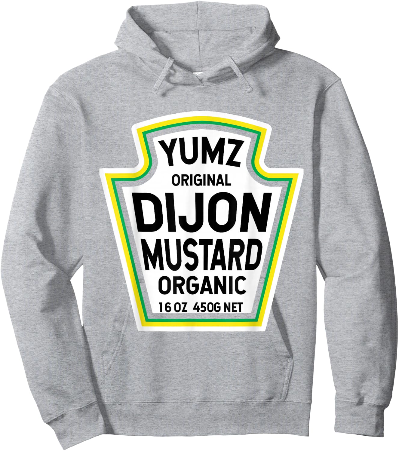 Dijon Mustard Easy Halloween Costume Matching Group Couples Hoodie - Hoodie | Ash