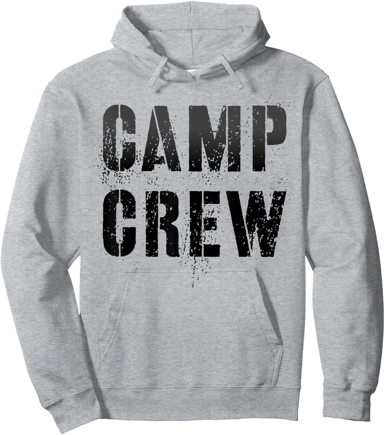 Vintage CAMP CREW Summer Staff Counselor Teacher Nurse Host Hoodie - Hoodie | Ash