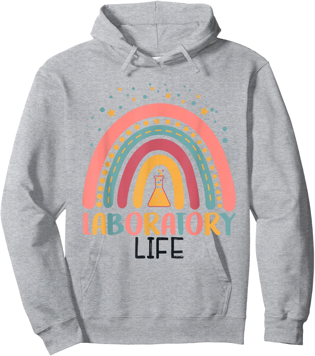 Rainbow Laboratory Life Laboratory Technician Lab Week Hoodie - Hoodie | Ash