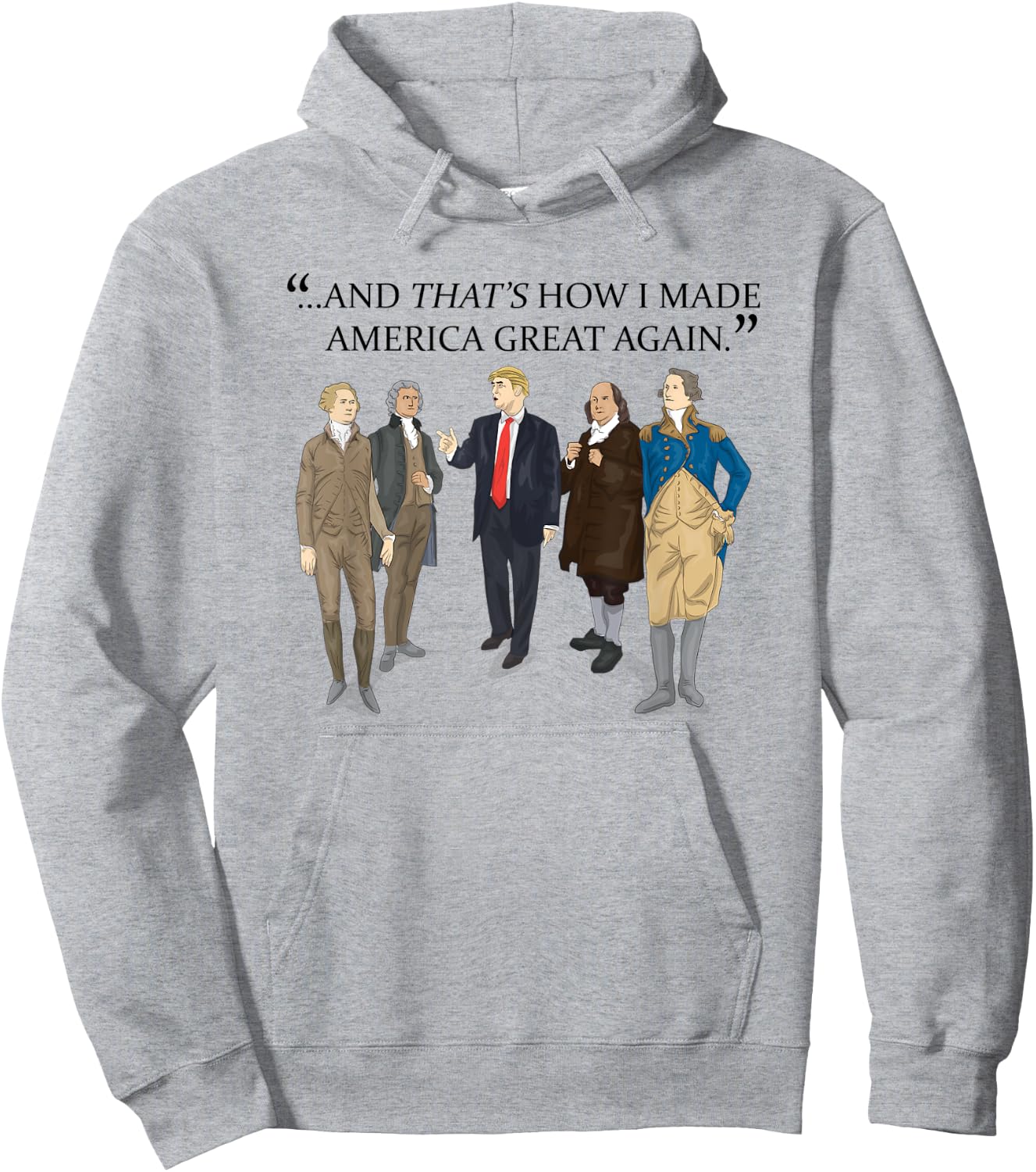 Donald Trump 2020 Election for President Keep America Great Hoodie - Hoodie | Ash