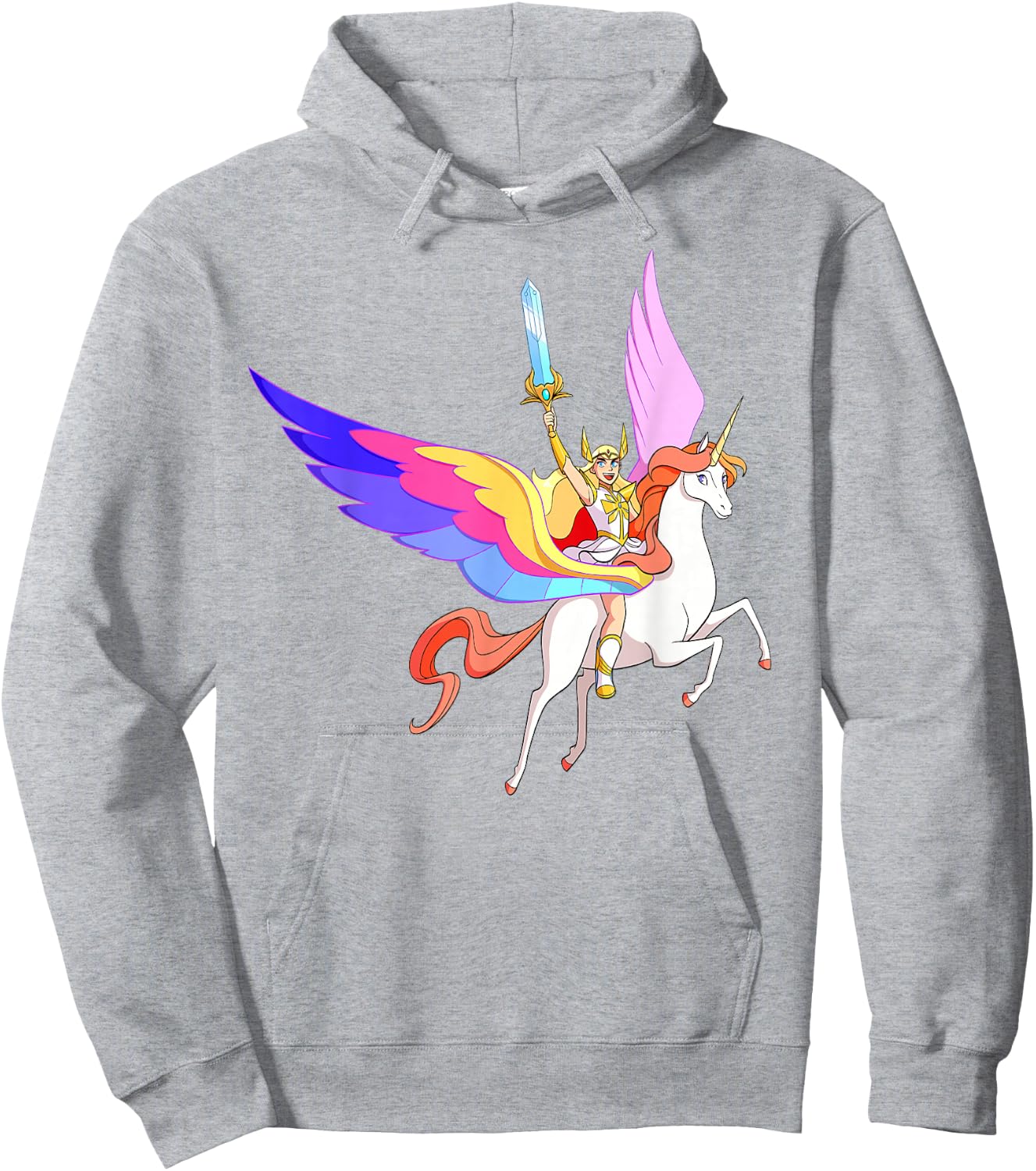 DreamWorks She-Ra and Swift Wind Hoodie - Hoodie | Ash