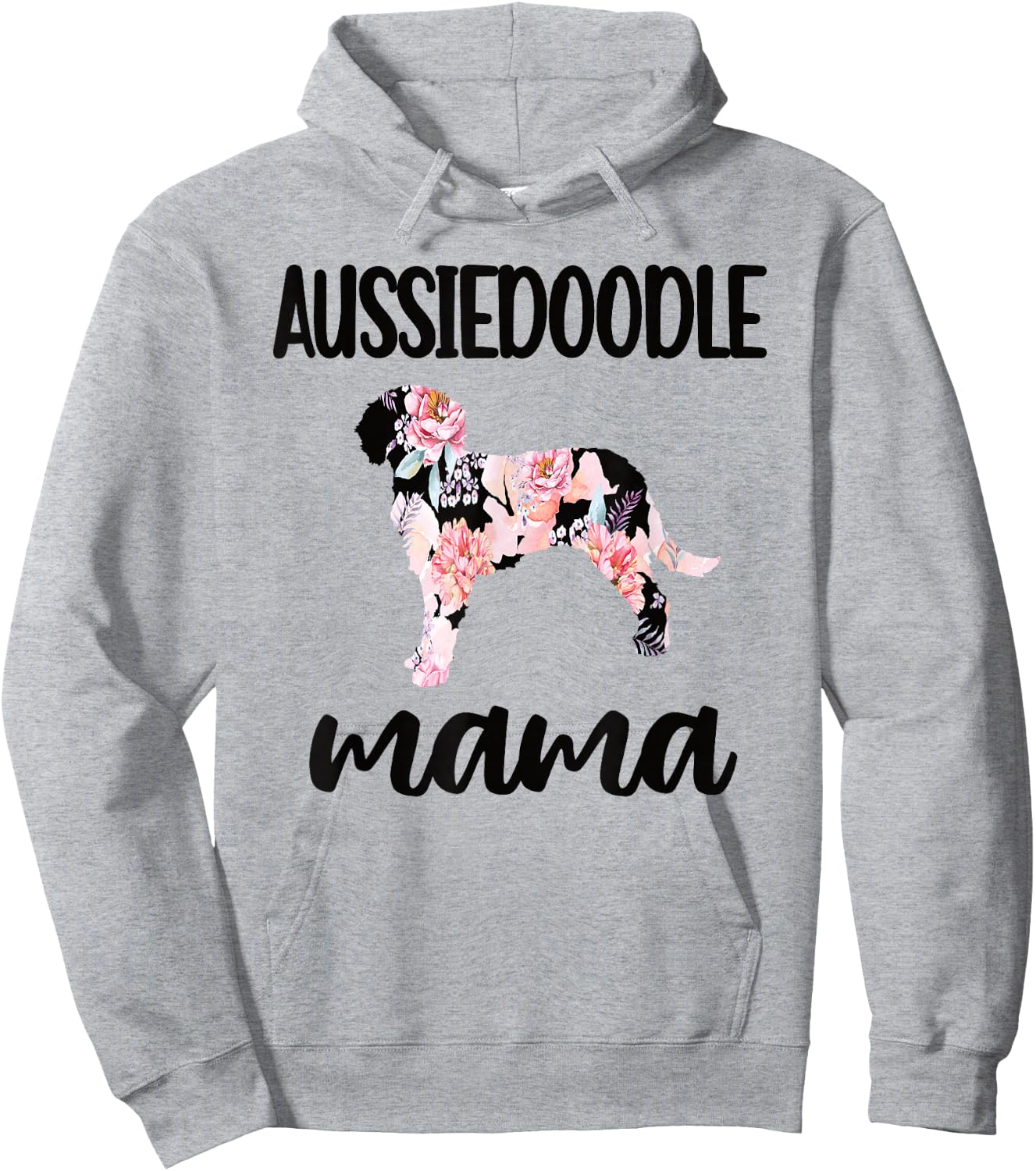 Aussiedoodle Mama Aussiedoodle Owner Aussiedoodle Mom Hoodie - Hoodie | Ash