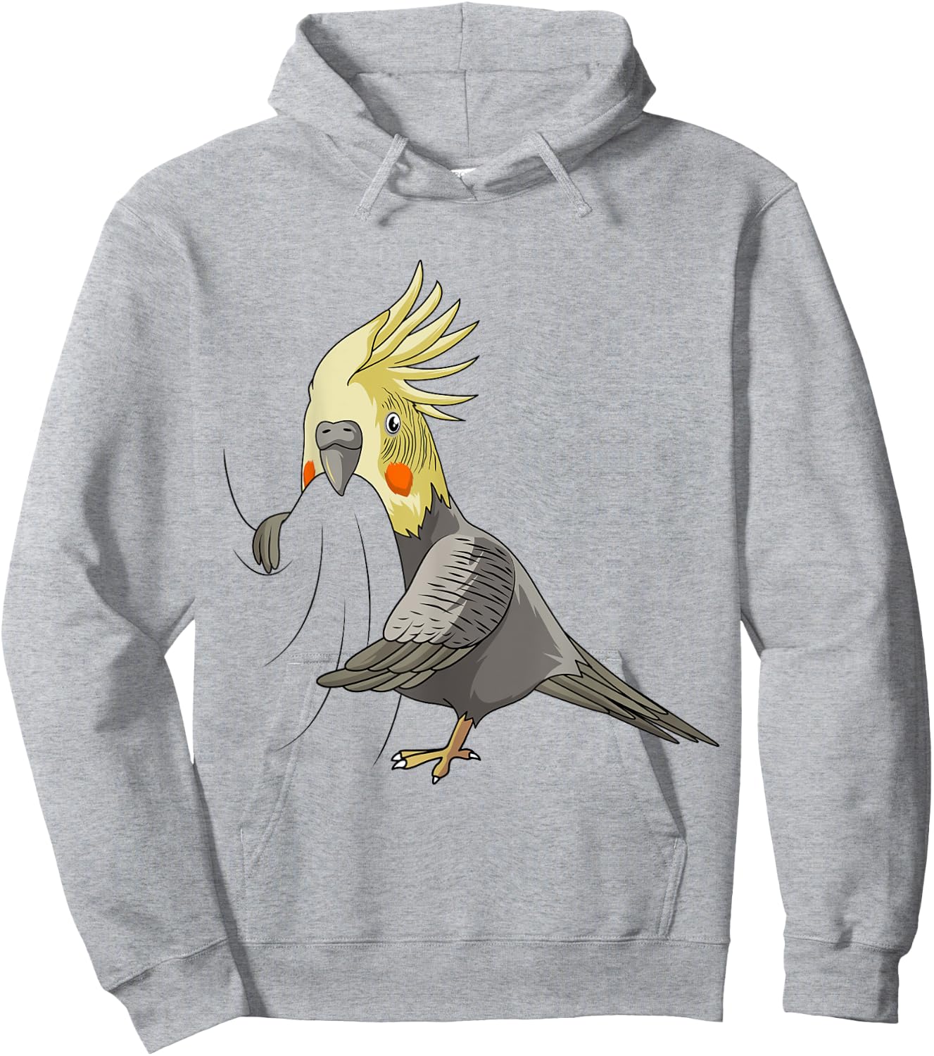 Cockatiel Lover Bird Lovers Women Kids Girl Hoodie - Hoodie | Ash