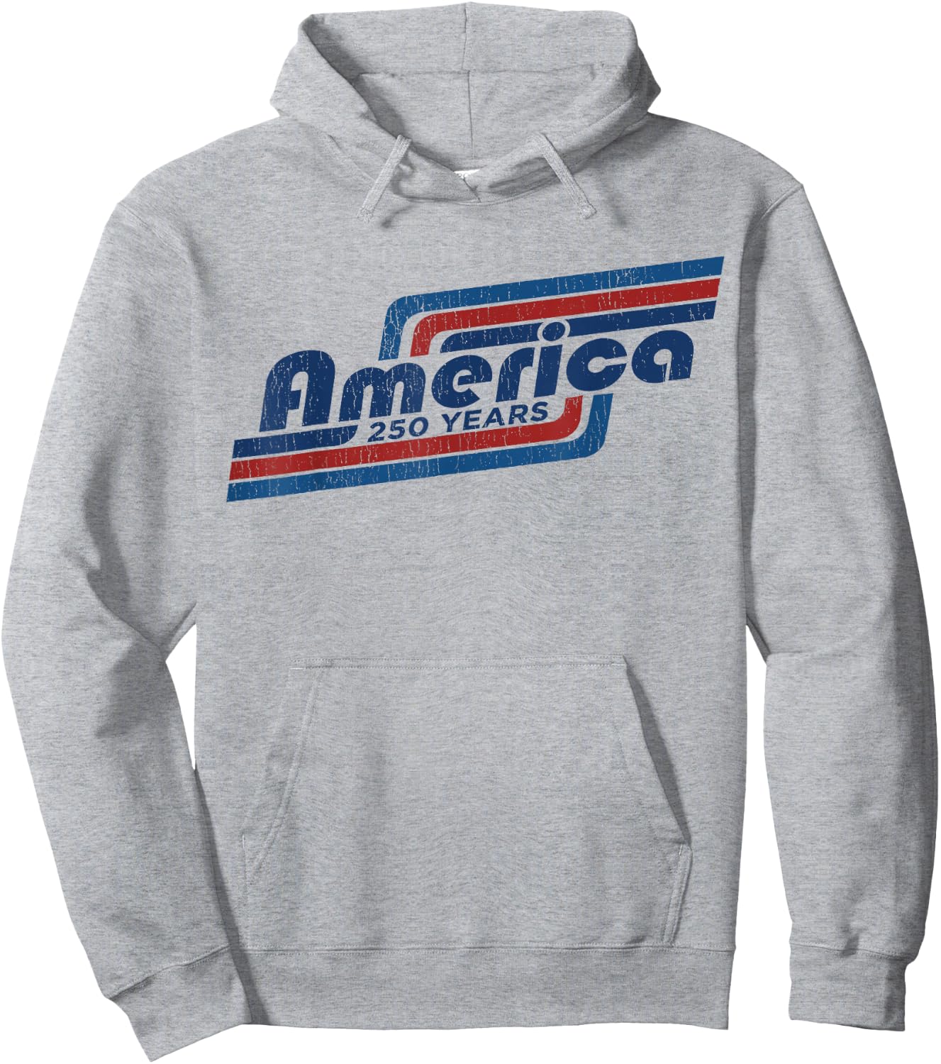 America Retro 250 Years 250th Anniversary USA 1776 2026 Hoodie - Hoodie | Ash