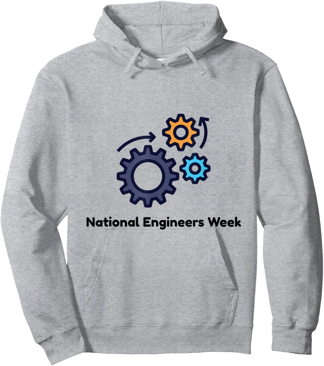 National Engineers Week Hoodie - Hoodie | Ash