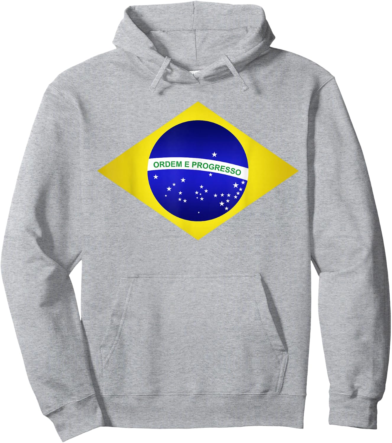 Brazil Shirt Brazilian Soccer Football Brazilian Flag Hoodie - Hoodie | Ash