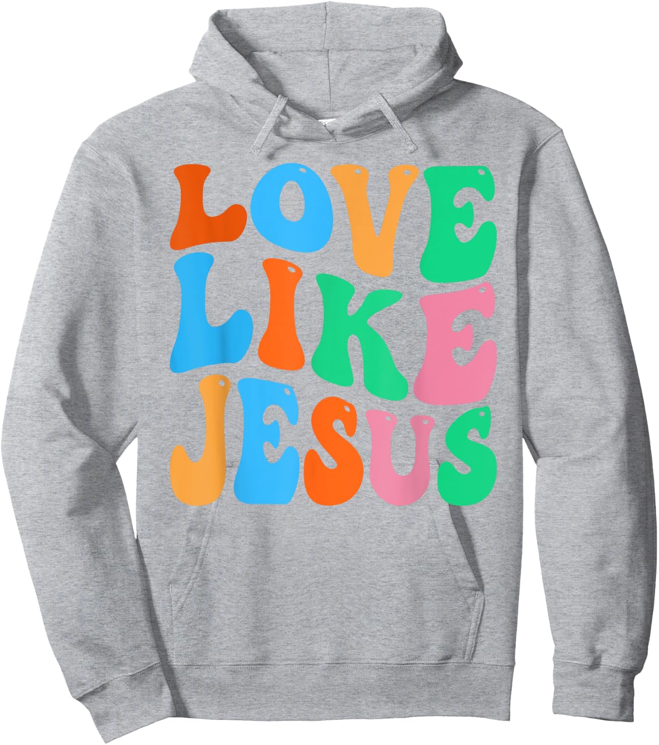 Christian Love Like Jesus Hoodie - Hoodie | Ash