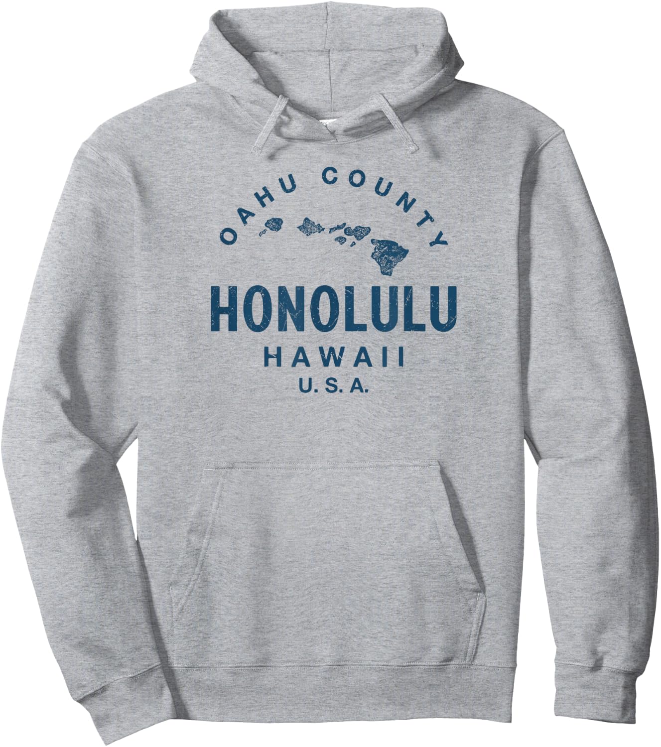 Hawaii Honolulu Hawaiian Islands Hoodie - Hoodie | Ash