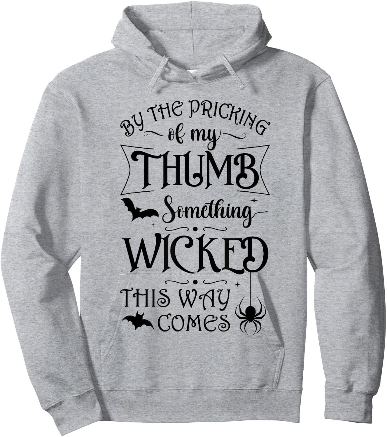 Something Wicked This Way Comes Witchcraft Halloween 2021 Hoodie - Hoodie | Ash