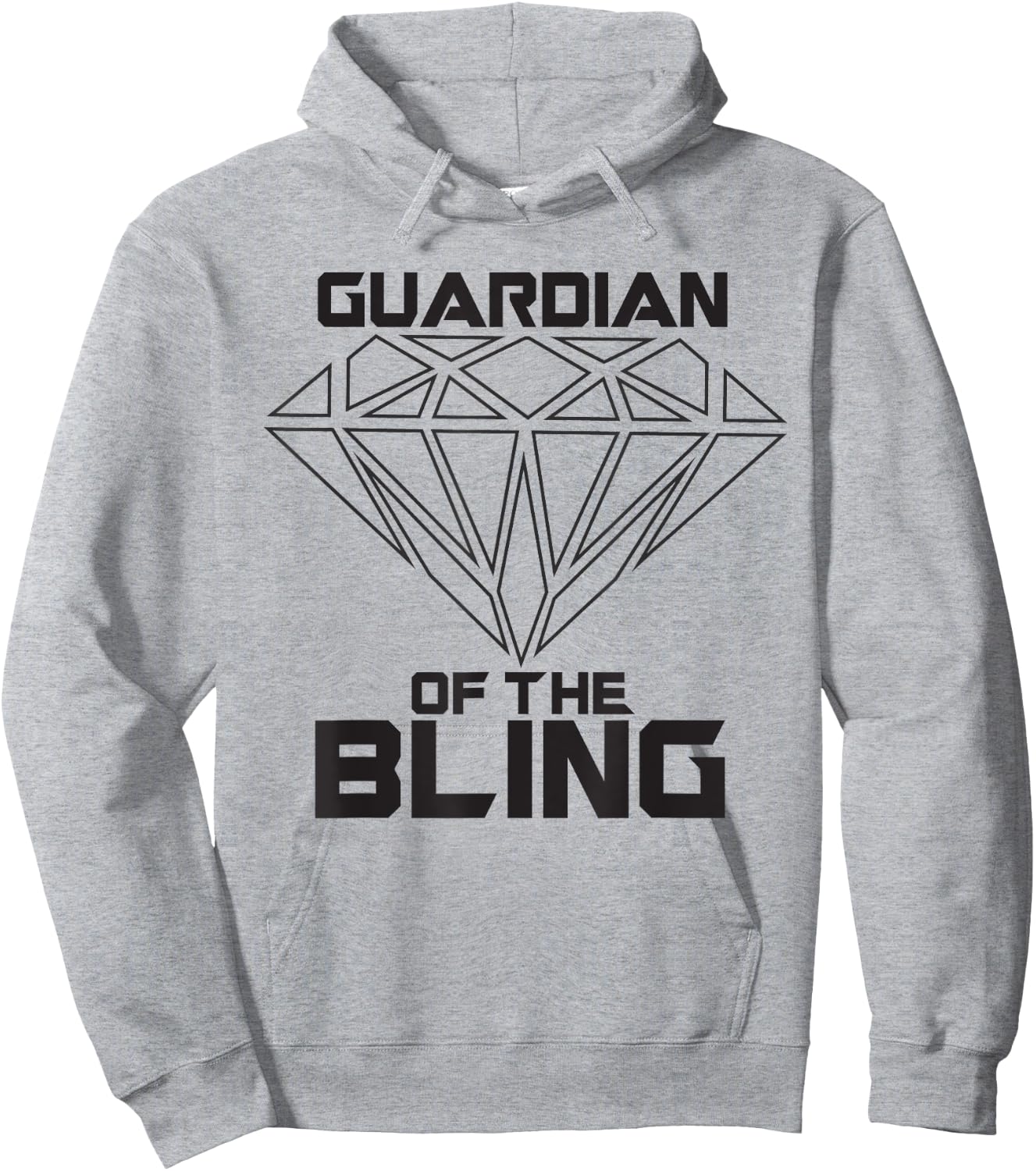 Guardian of the Bling | Ring Bearer | Best Man | Gift Hoodie - Hoodie | Ash