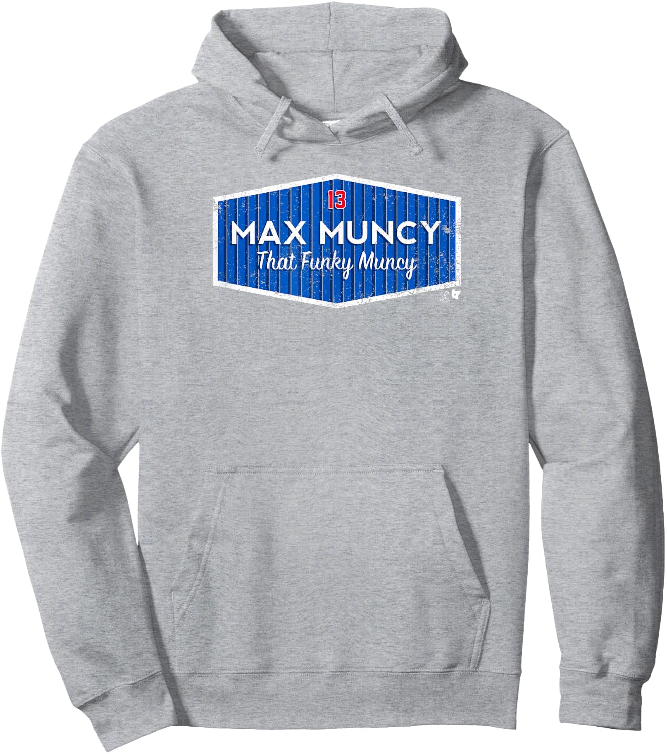 Officially Licensed Max Muncy - Funky Muncy Hoodie - Hoodie | Ash