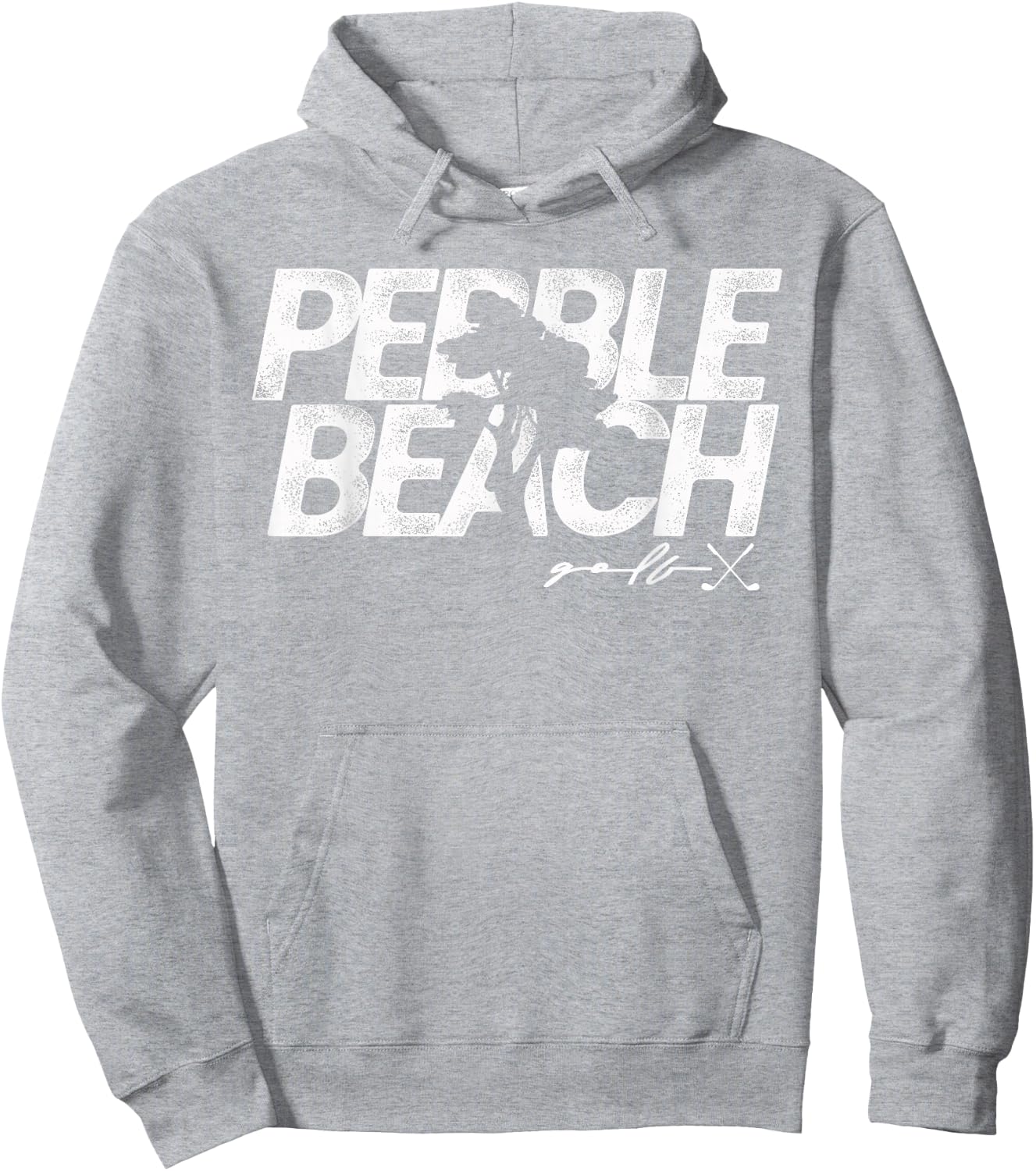Pebble Beach Golf | Cypress Tree Hoodie - Hoodie | Ash