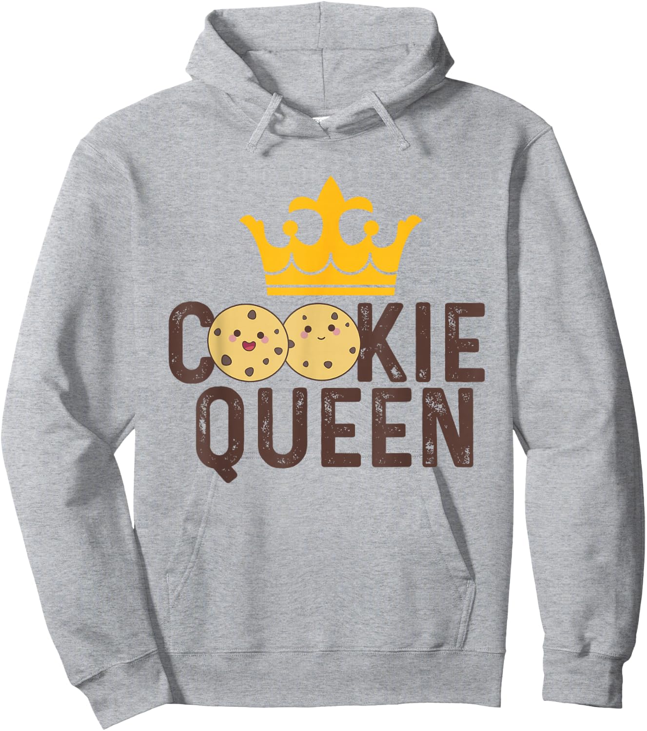 Cookie Queen - Cookie Lover Gift Cookie Baker Cookie Gift Hoodie - Hoodie | Ash