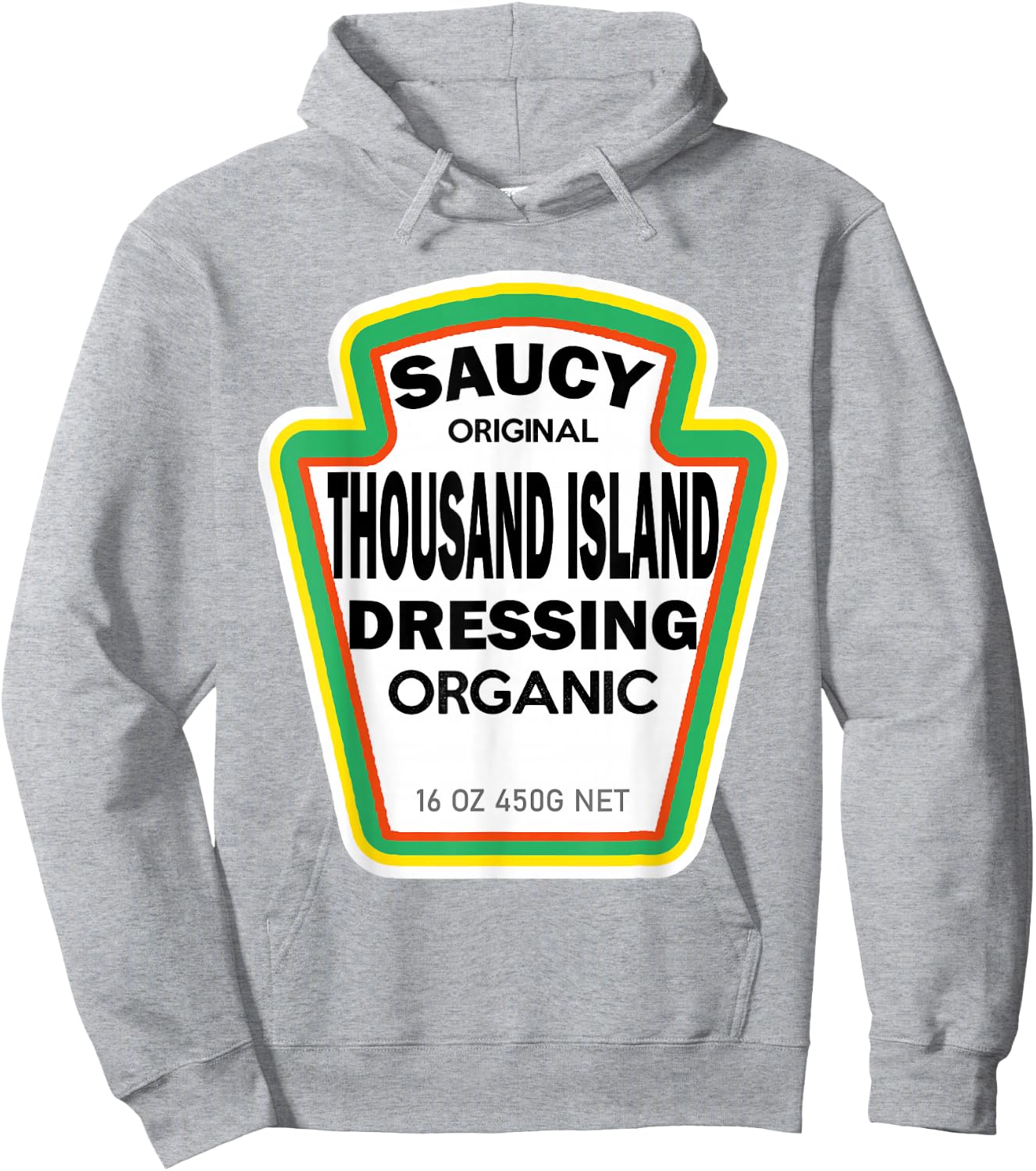 Thousand Island Dressing Salad Easy Halloween Costume Group Hoodie - Hoodie | Ash