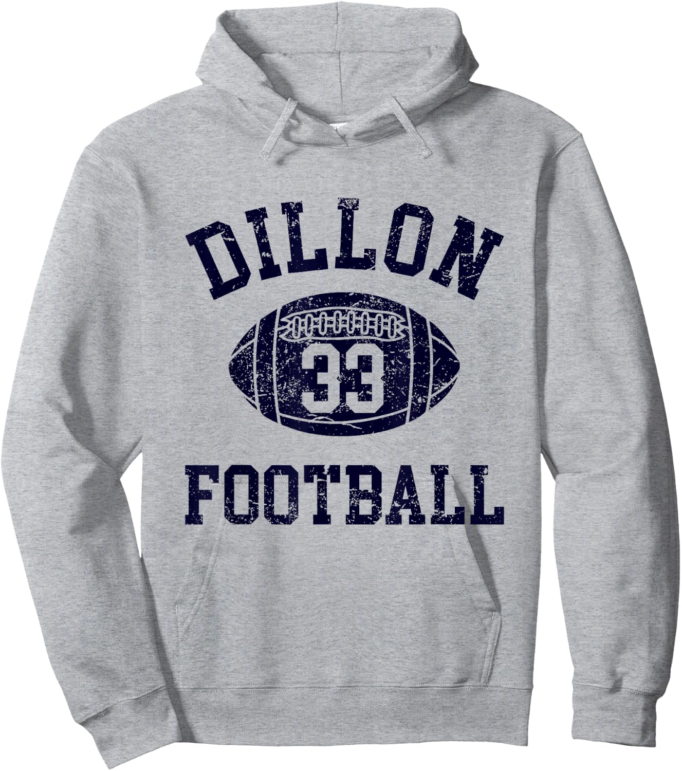 Friday Night Sport Fan Riggins Rigs Dillon 33 Football Hoodie - Hoodie | Ash