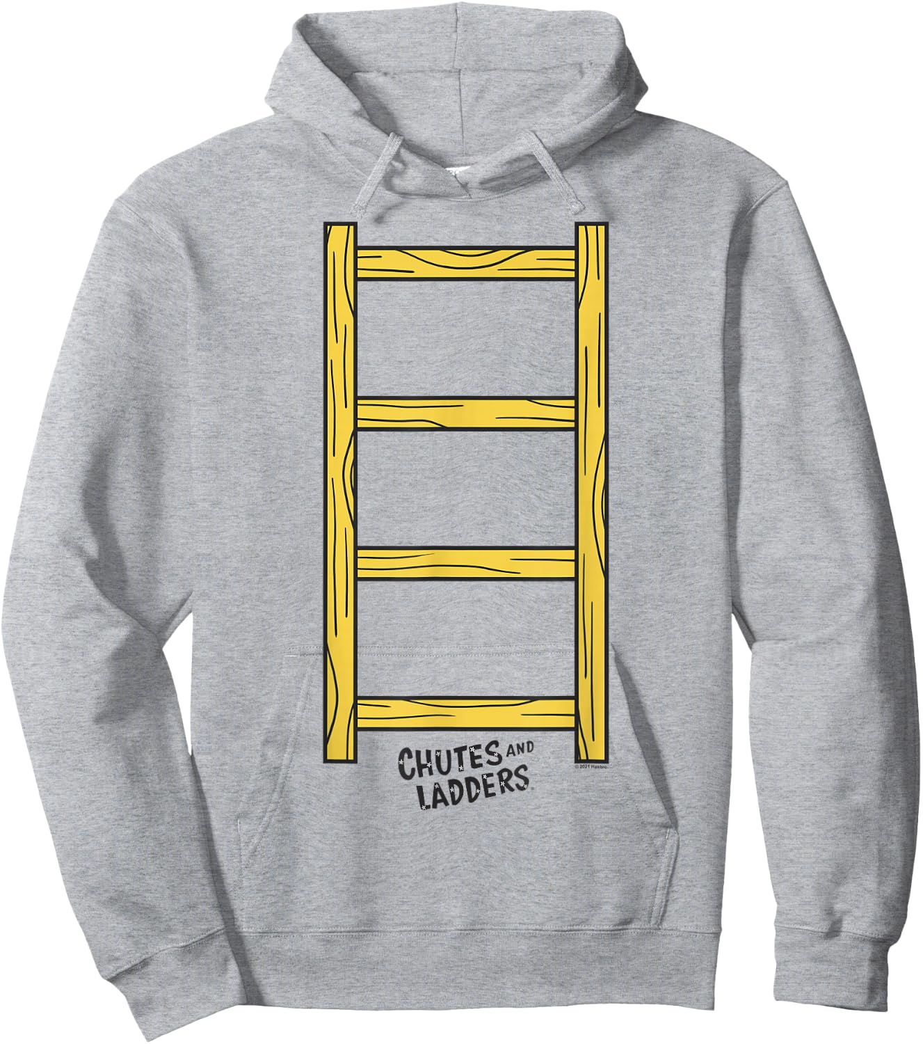 Chutes And Ladders Halloween Ladder Costume Hoodie - Hoodie | Ash