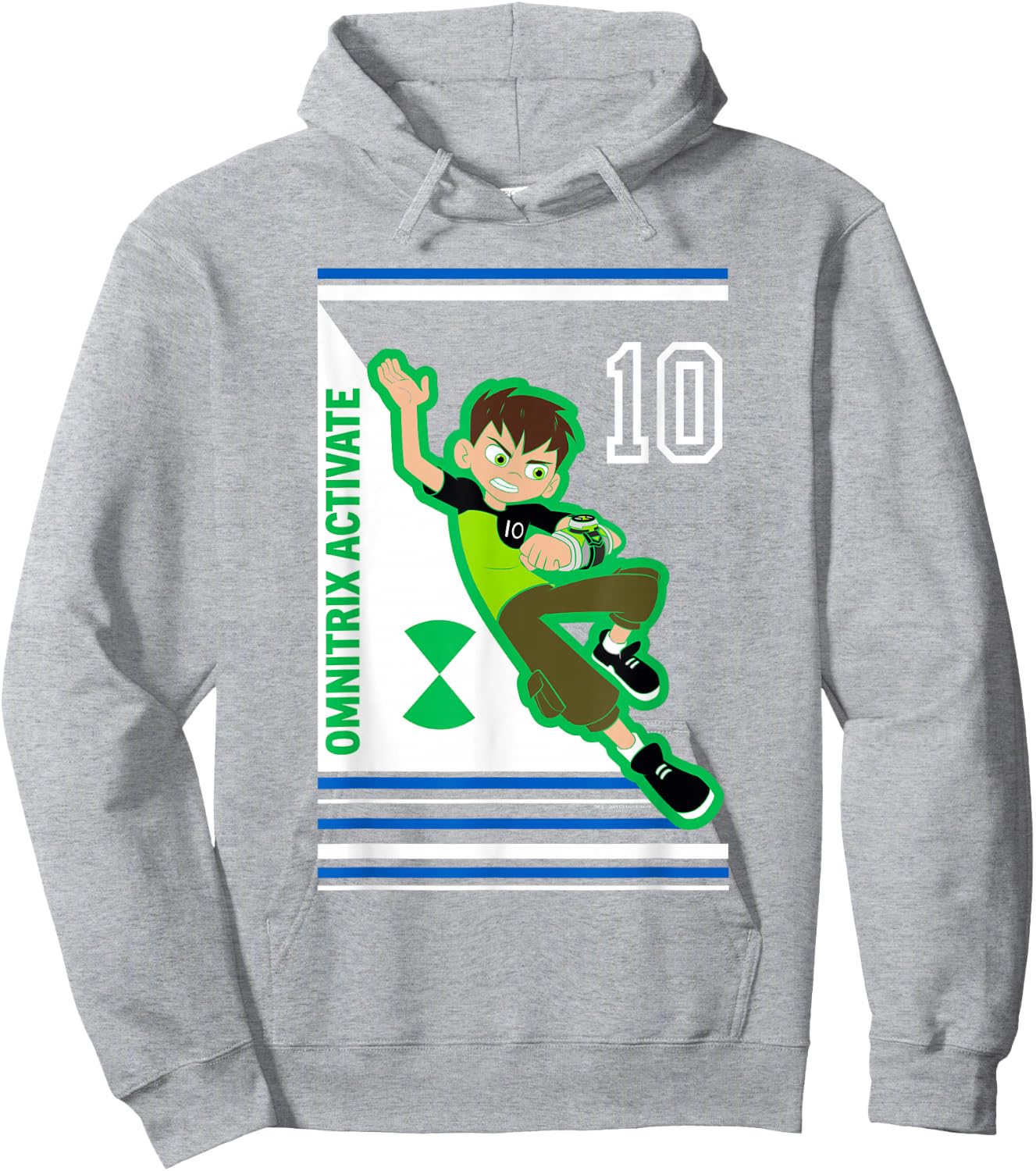 Ben 10 Omnitrix Activate Hoodie - Hoodie | Ash