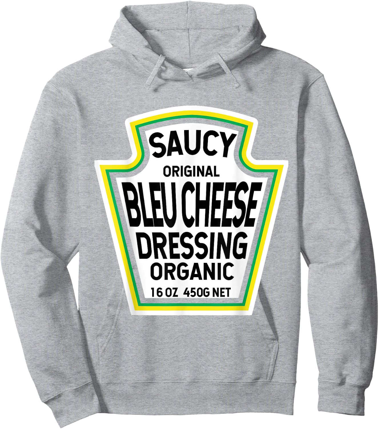 Bleu Cheese Dressing Salad Easy Halloween Costume Matching Hoodie - Hoodie | Ash