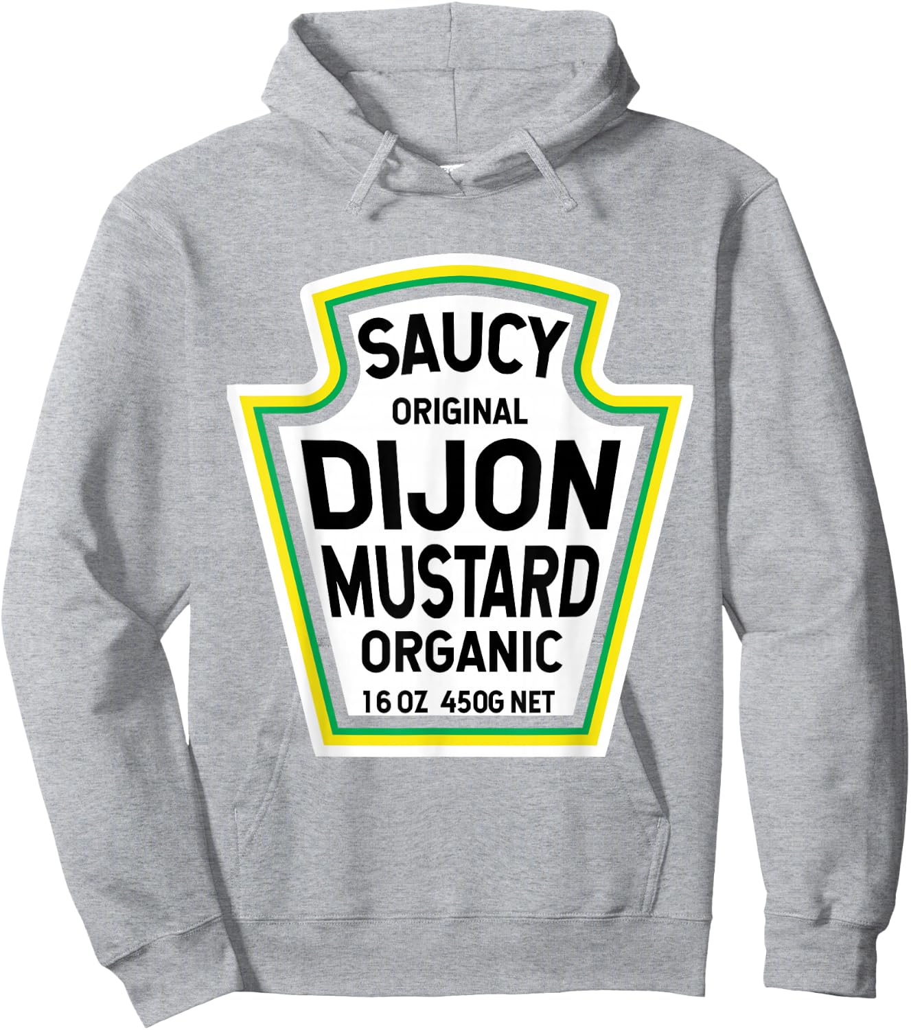 Dijon Mustard Easy Halloween Costume Matching Group Couples Hoodie - Hoodie | Ash