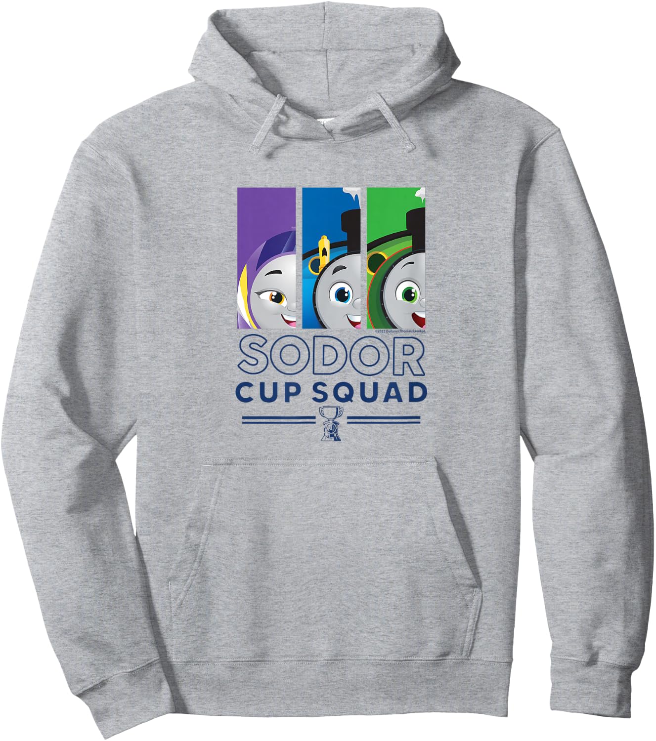 Thomas & Friends Sodor Cup Squad Hoodie - Hoodie | Ash