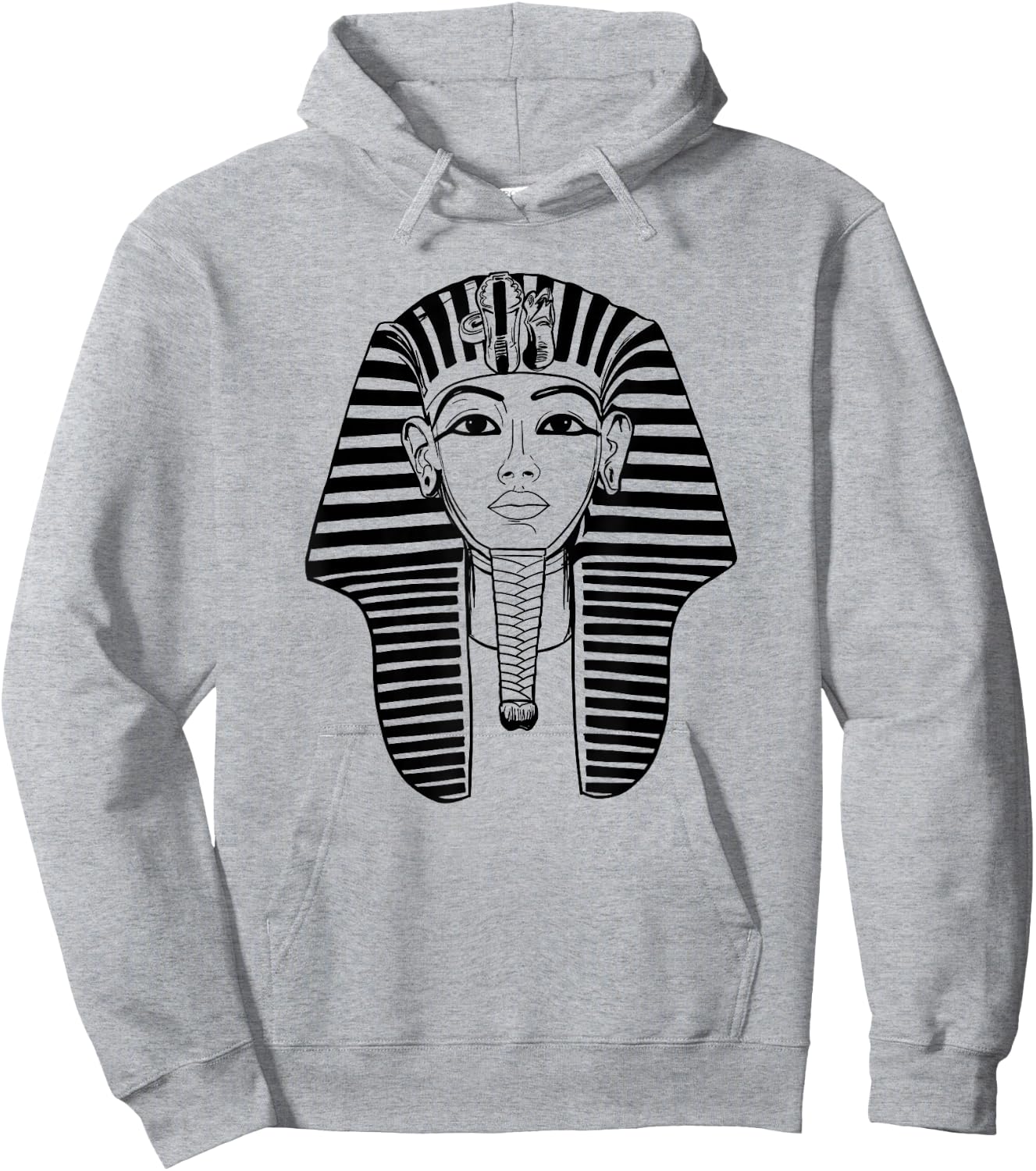 King Pharaoh Tutankhamun King TUT Pharaoh Ancient Egyptian Hoodie - Hoodie | Ash