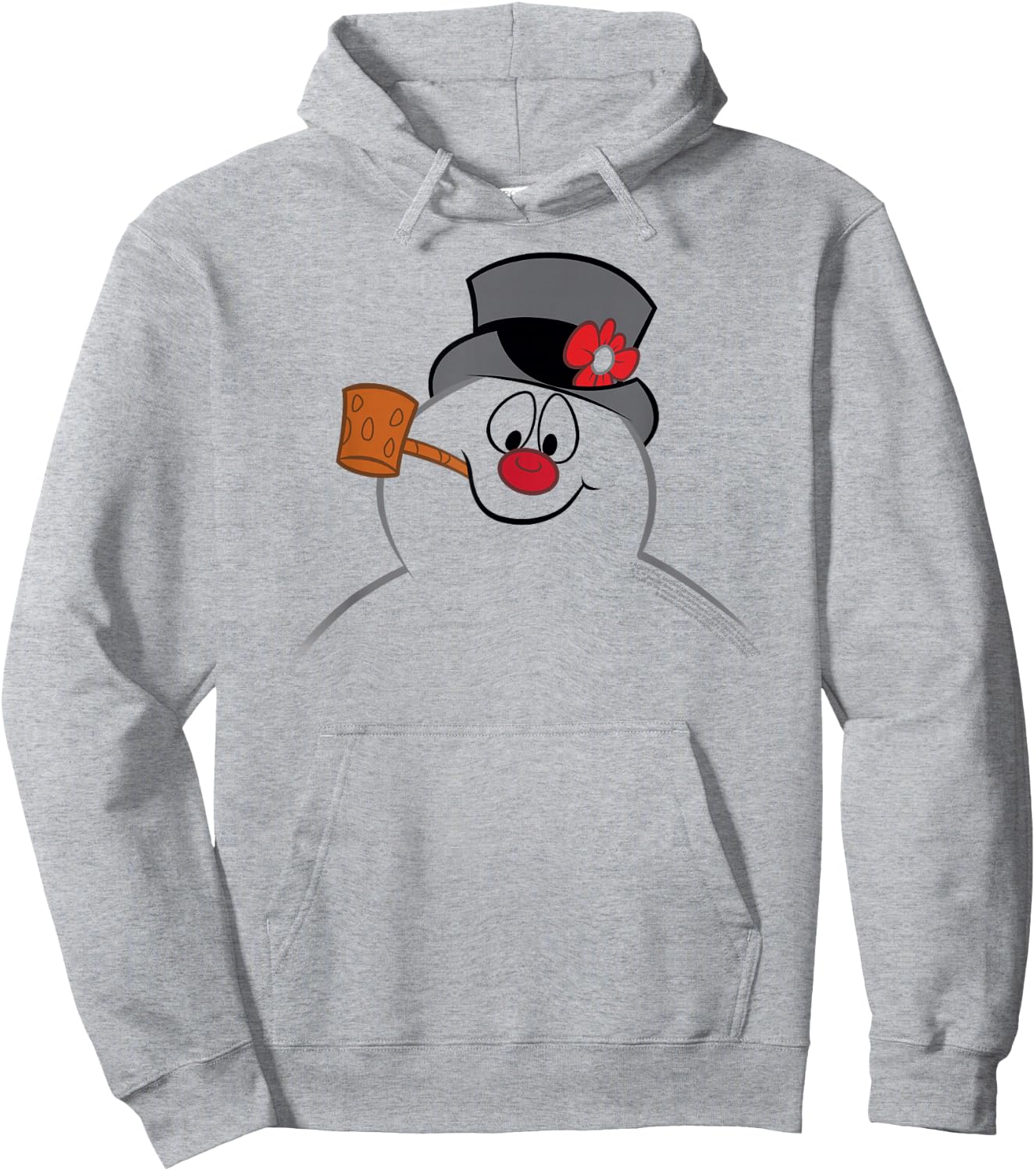 Frosty the Snowman Frosty Face Hoodie - Hoodie | Ash