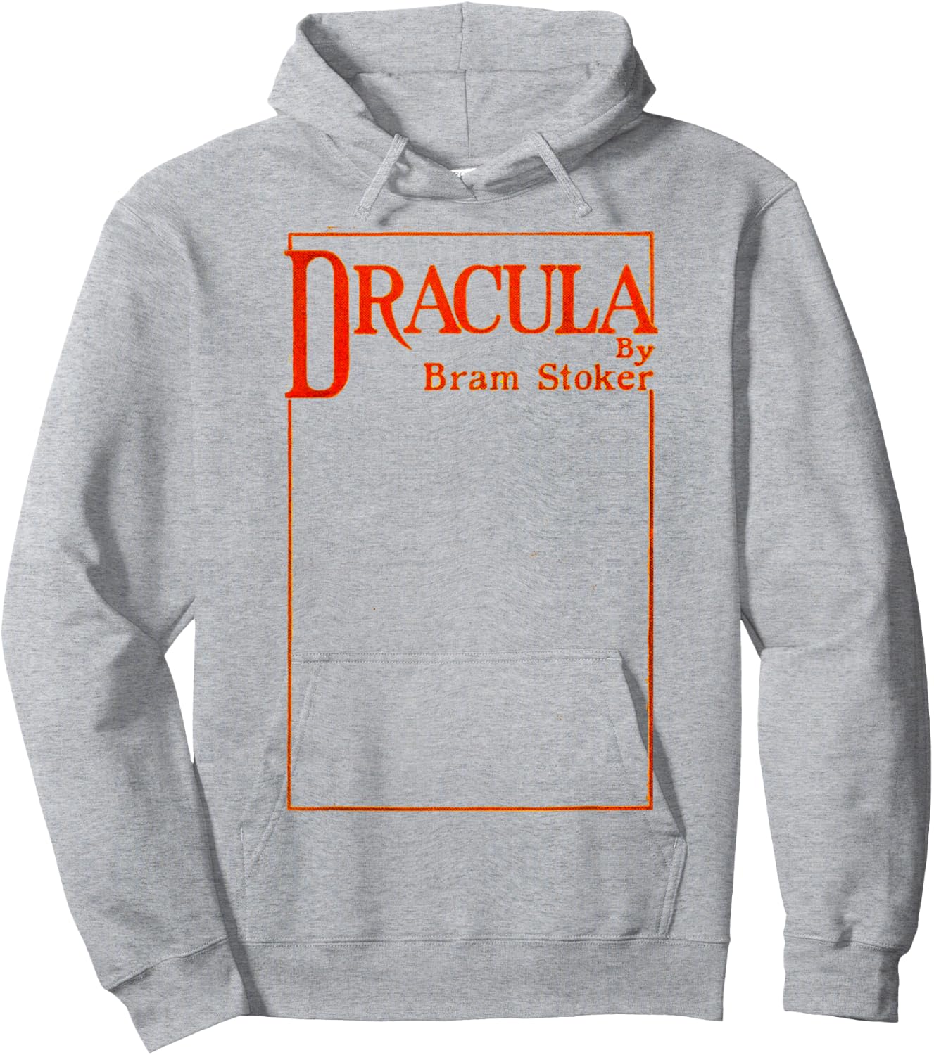 Dracula Bram Stoker Vintage Book Cover Hoodie - Hoodie | Ash