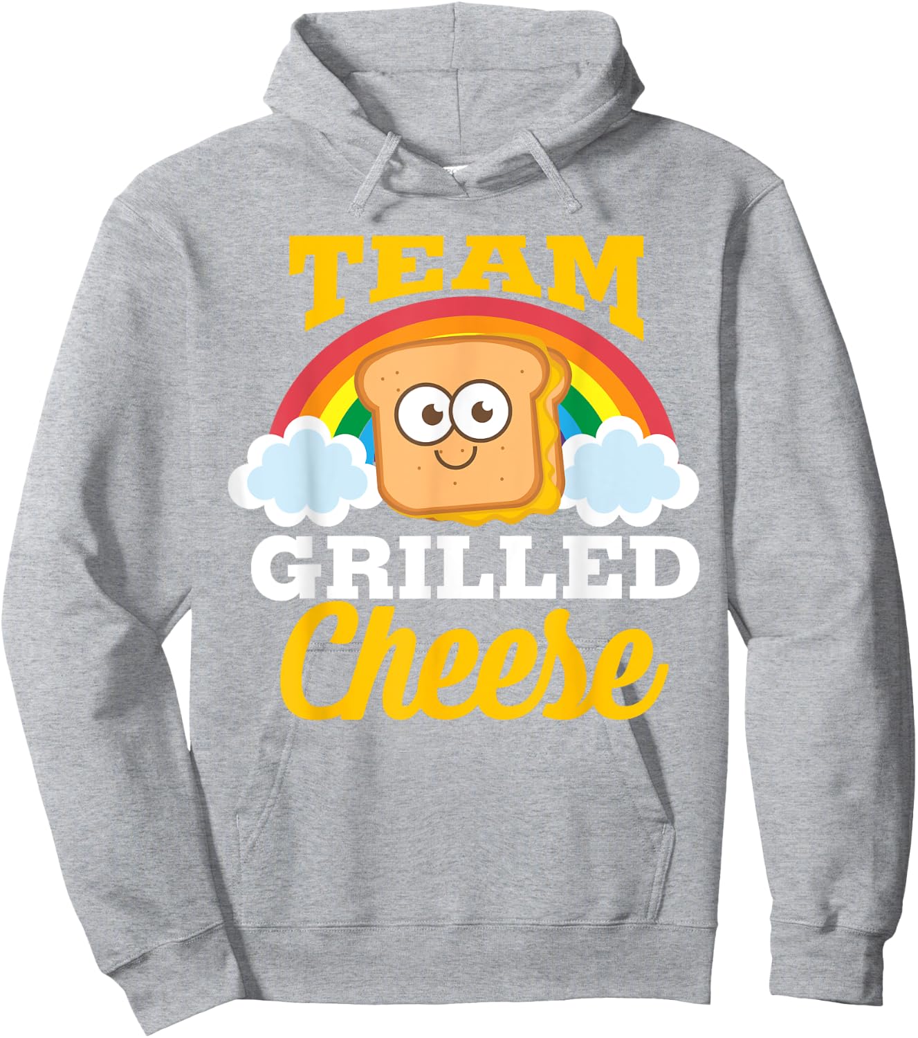 Team Grilled Cheese Shirt | Cute Love Grilled Cheddar Gift Hoodie - Hoodie | Ash
