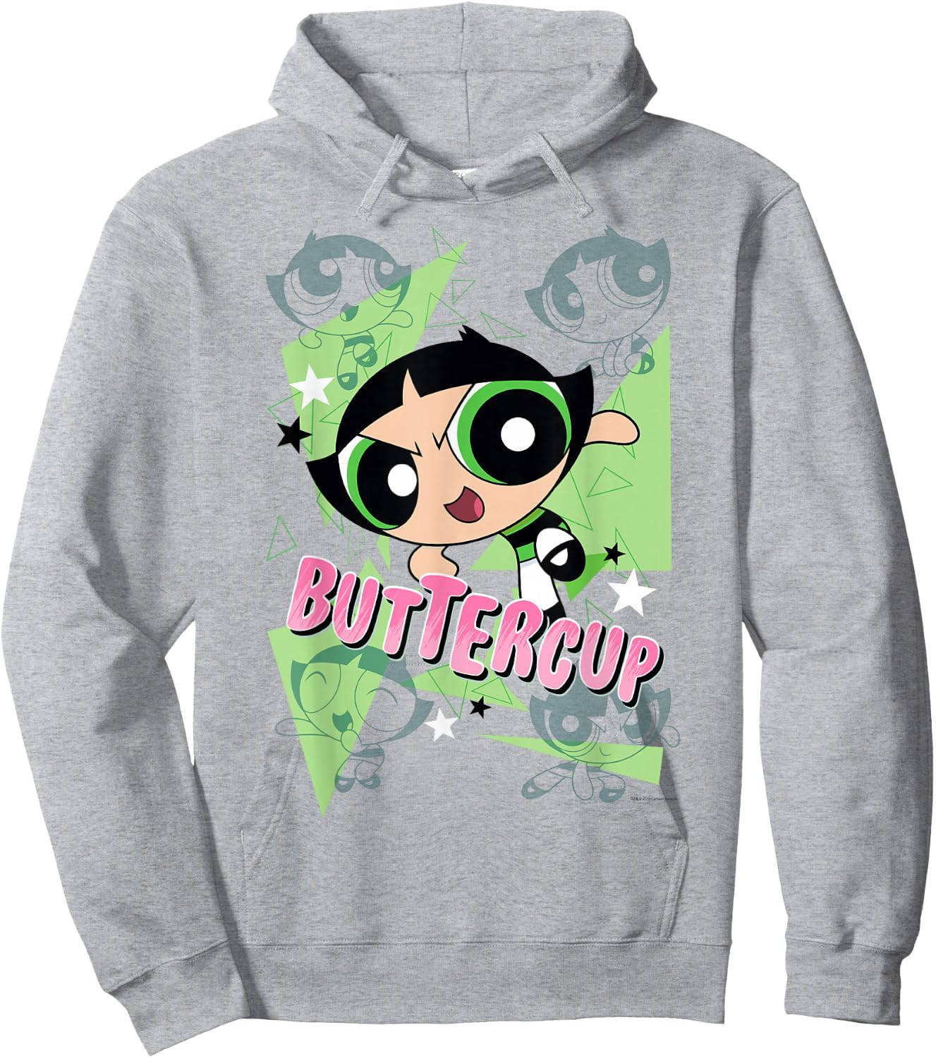 CN The Powerpuff Girls Buttercup Moves Small Hoodie - Hoodie | Ash