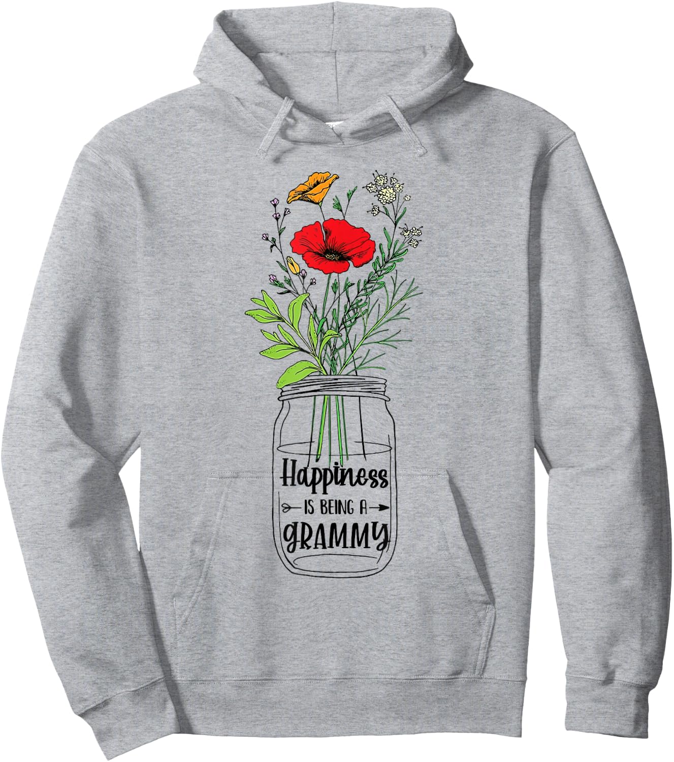 Happiness is being a Grammy Announcement Mothers Day Hoodie - Hoodie | Ash
