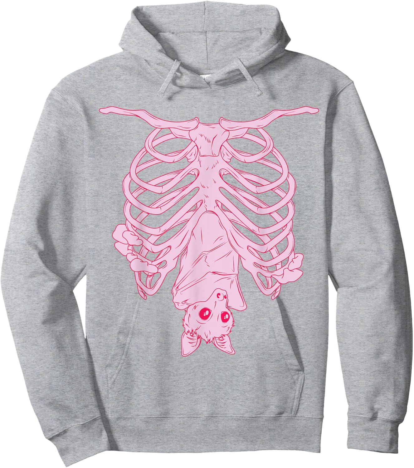 Nu Goth, Witchy Pastel Goth Aesthetic, Creepy Cute Bat Hoodie - Hoodie | Ash