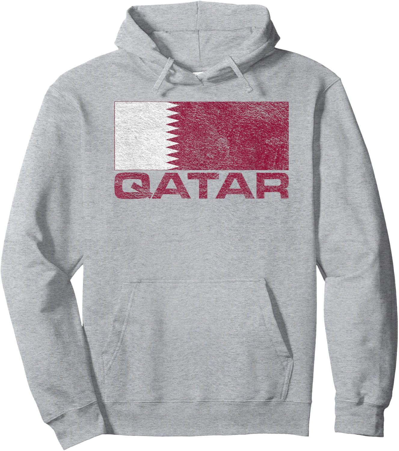 Qatar Flag Doha Qatari Pride Hoodie - Hoodie | Ash