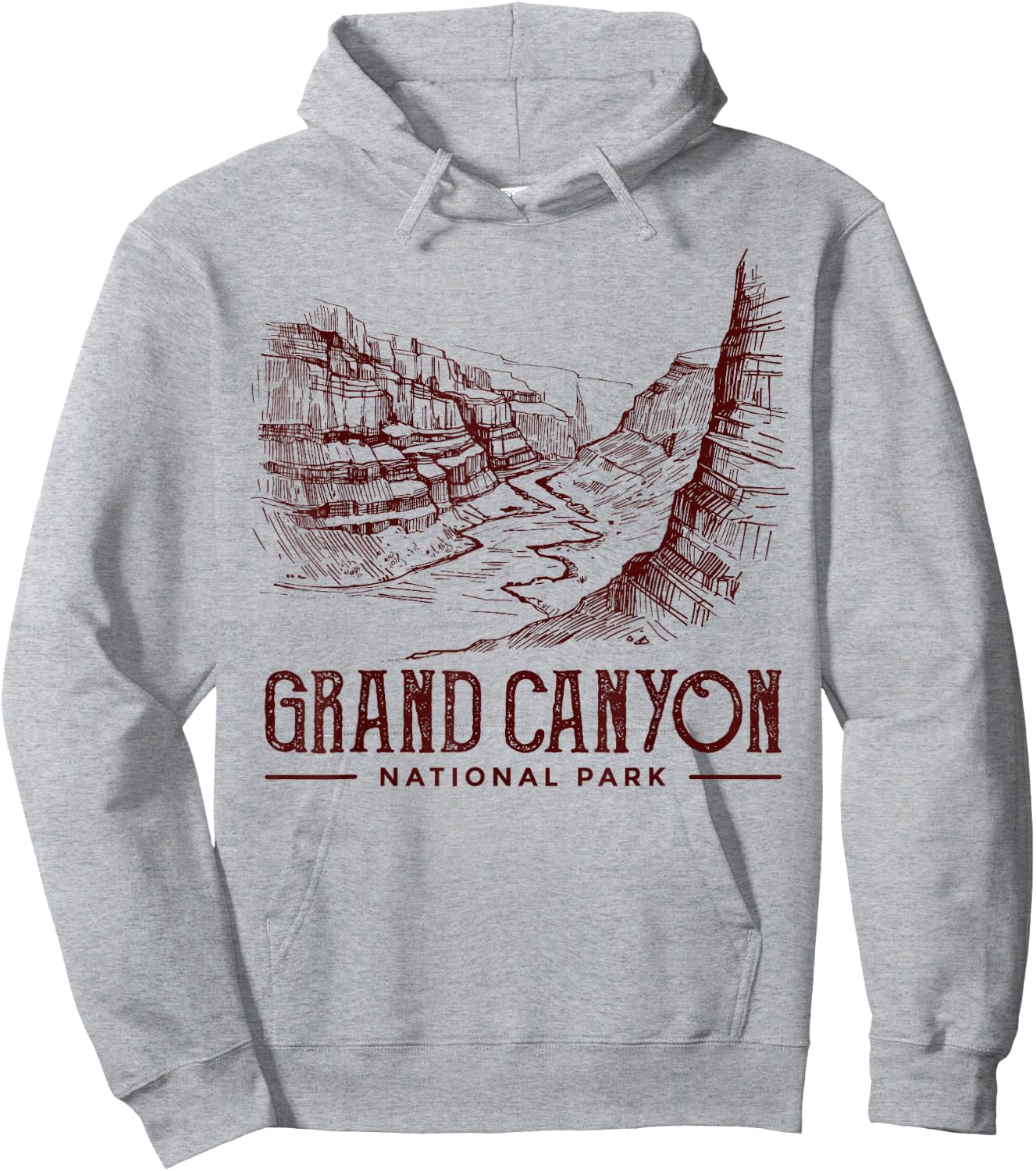 Grand Canyon National Park Merchandise Grand Canyon Hoodie - Hoodie | Ash