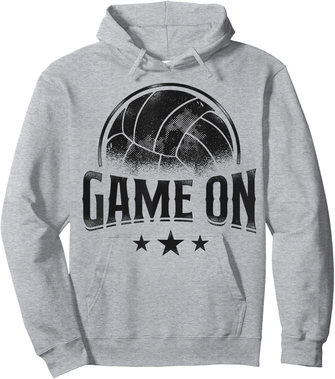 Volleyball Player Team Vintage Game On Hoodie - Hoodie | Ash