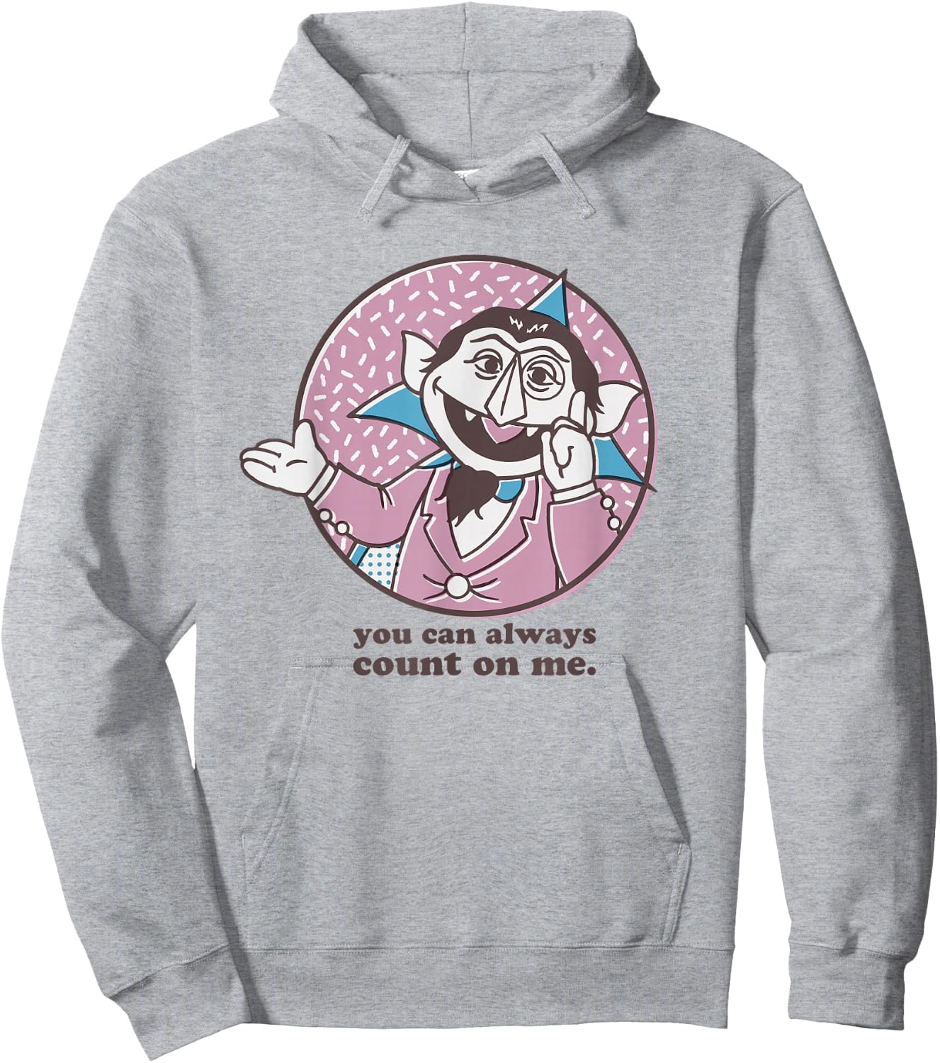 Sesame Street Count You Can Always Count On Me Hoodie - Hoodie | Ash
