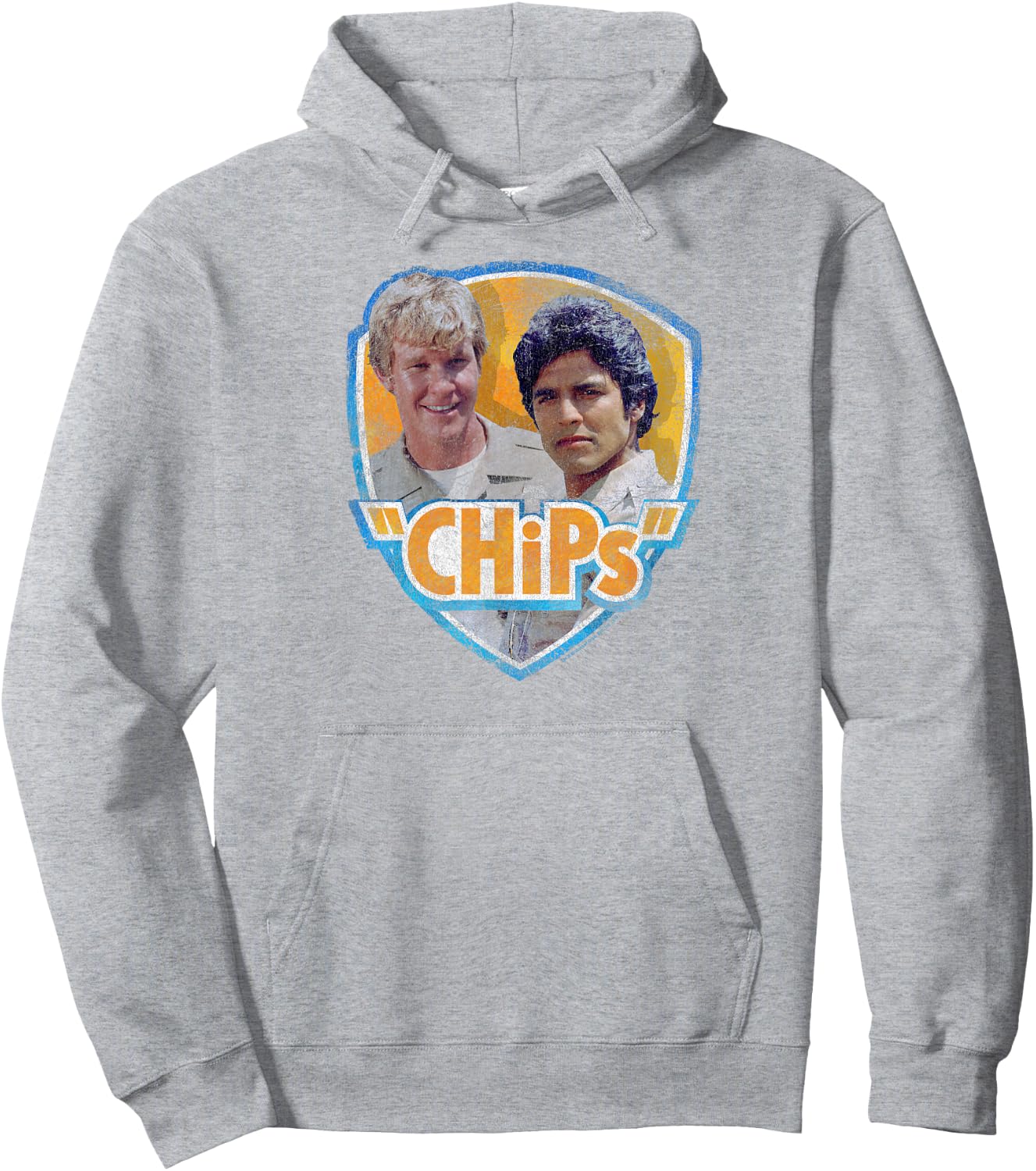Chips TV Series Characters Hoodie - Hoodie | Ash