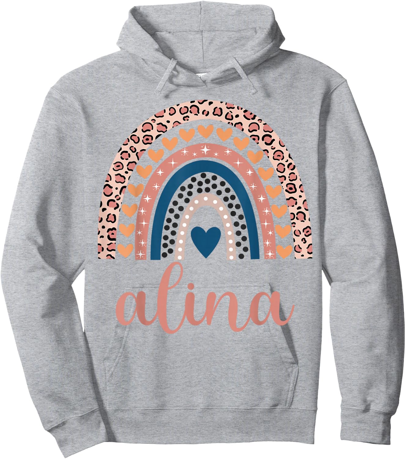 Alina Alina Name Birthday Shirt Gift Hoodie - Hoodie | Ash