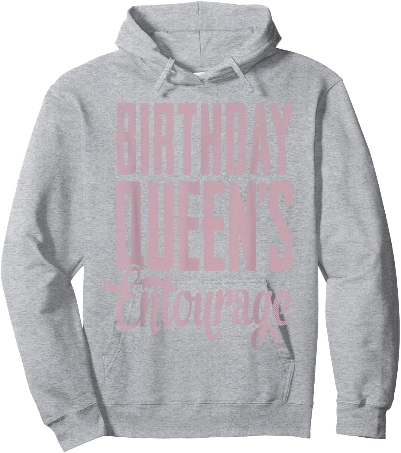 Birthday Queens Squad Entourage Women Girls Birthday Party Hoodie - Hoodie | Ash