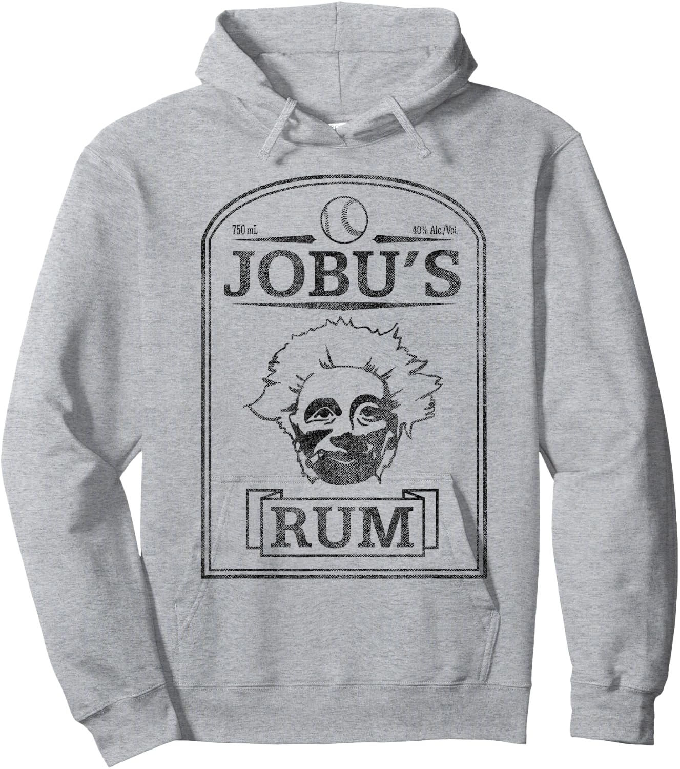 Major League Jobu's Rum Hoodie - Hoodie | Ash