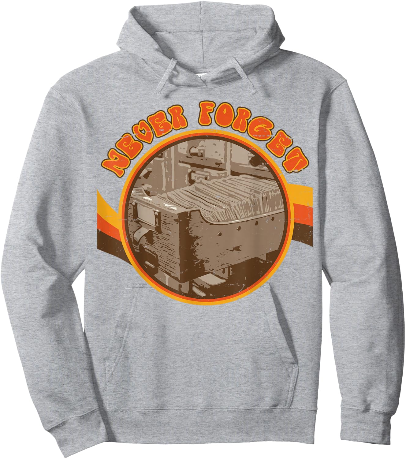 Never Forget The Dewey Decimal System Card Catalog Cabinet Hoodie - Hoodie | Ash