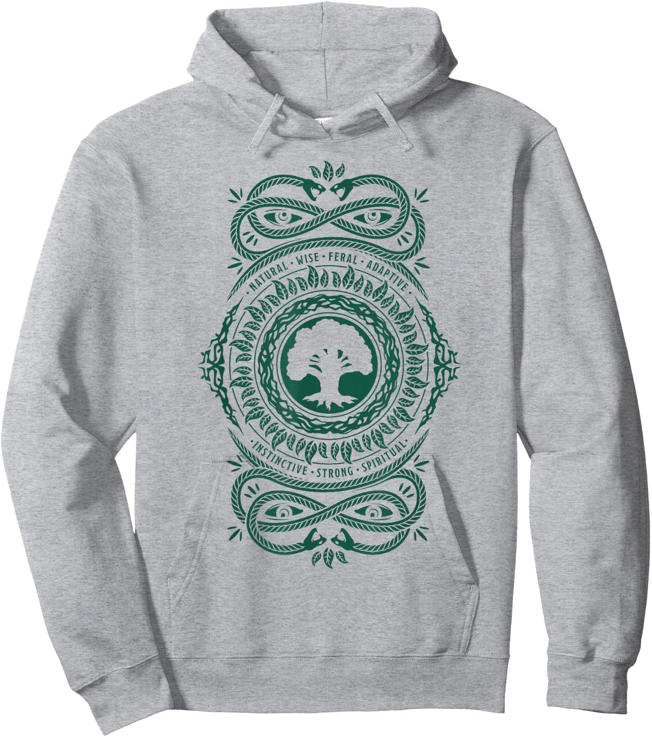 Magic: The Gathering Green Forest Mana Hoodie - Hoodie | Ash