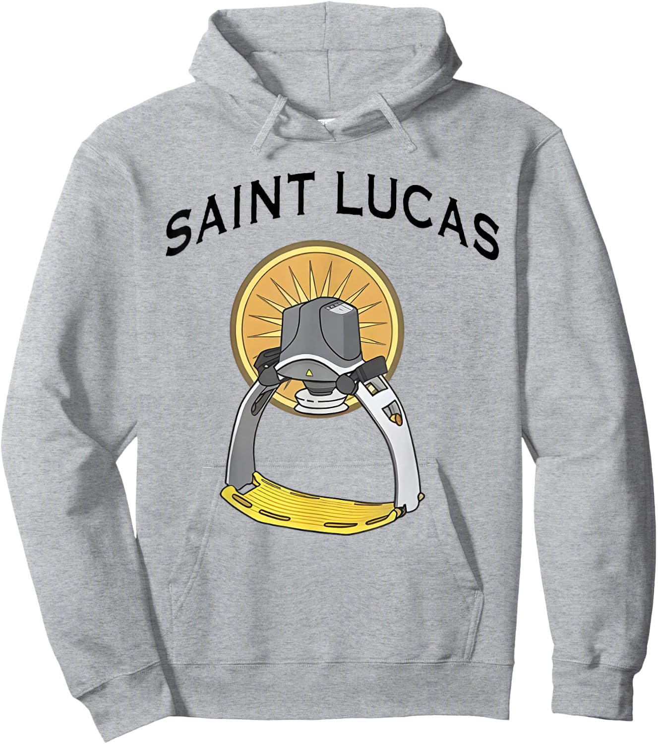 Funny ICU RRT Nurse Rapid Response Team EMS Lucas Device Hoodie - Hoodie | Ash